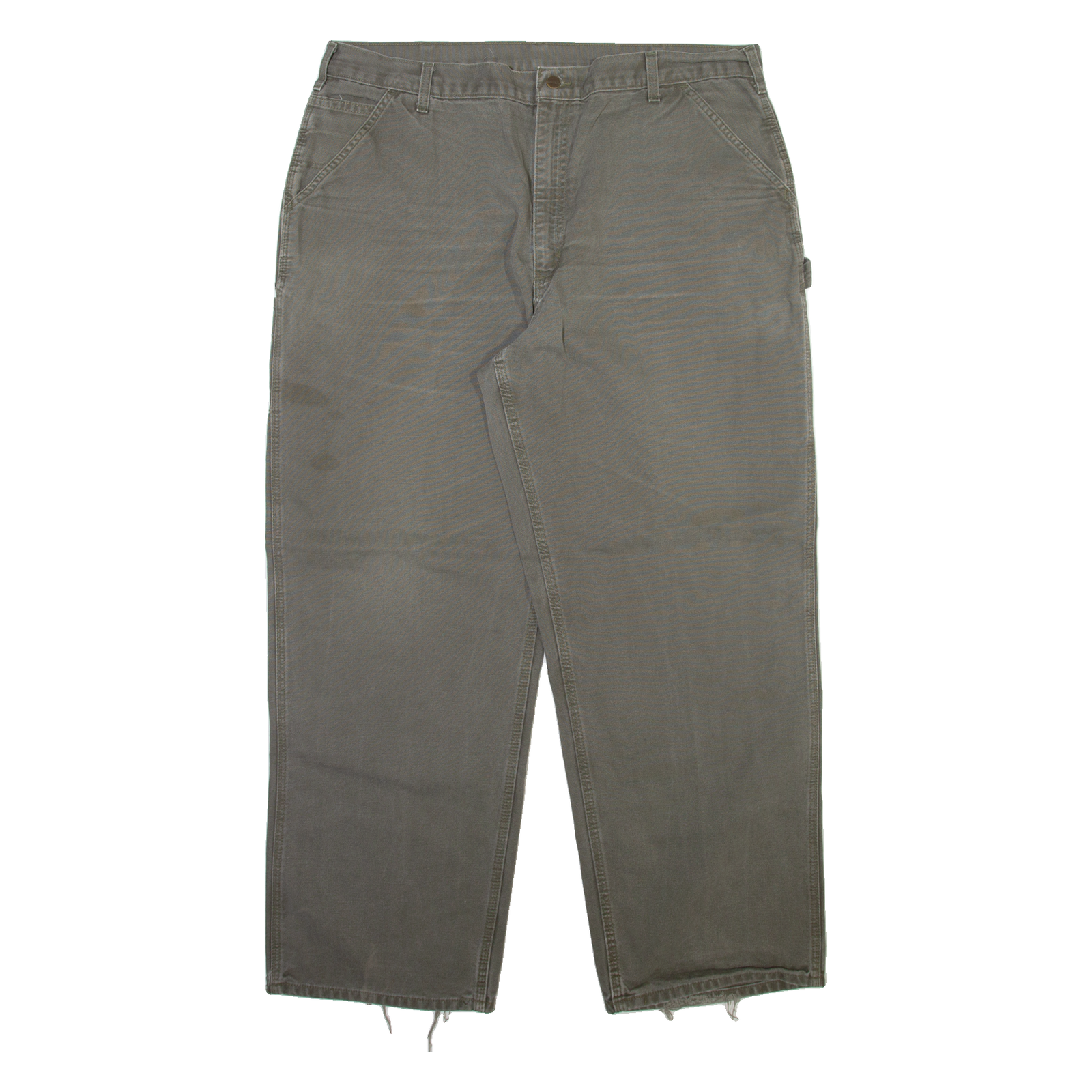 CARHARTT Mens Trousers Grey Relaxed Straight W40 L31 Refurbished - N/A refurbished available on Cerqular