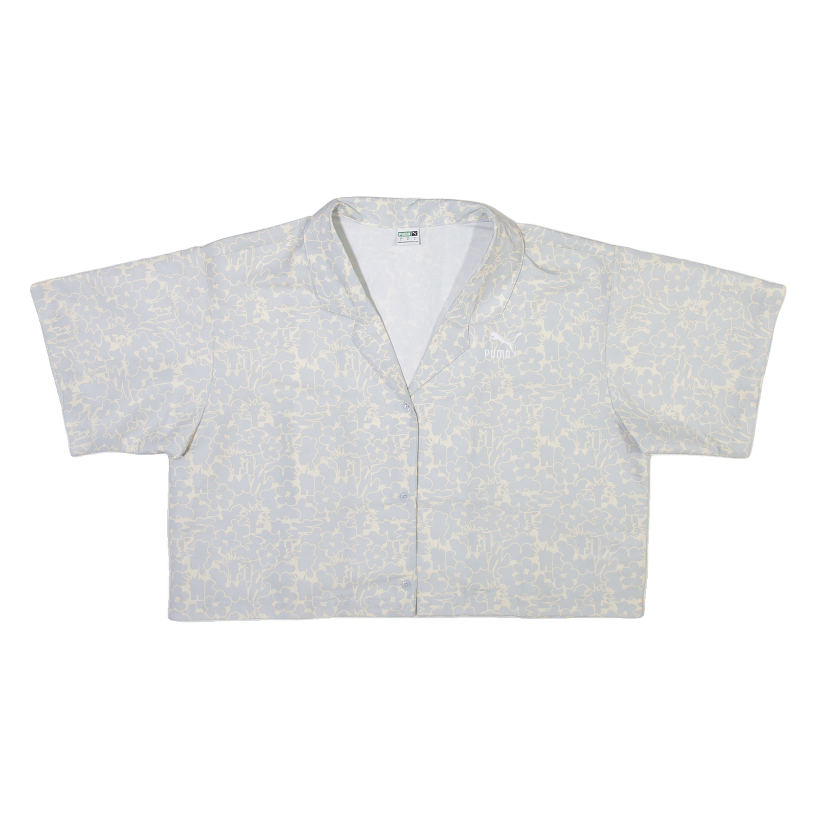 Buy PUMA Cropped Womens Shirt Grey Floral L Refurbished - $27.29 PUMA Cropped Womens Shirt Grey Floral L Refurbished - N/A refurbished available on Cerqular