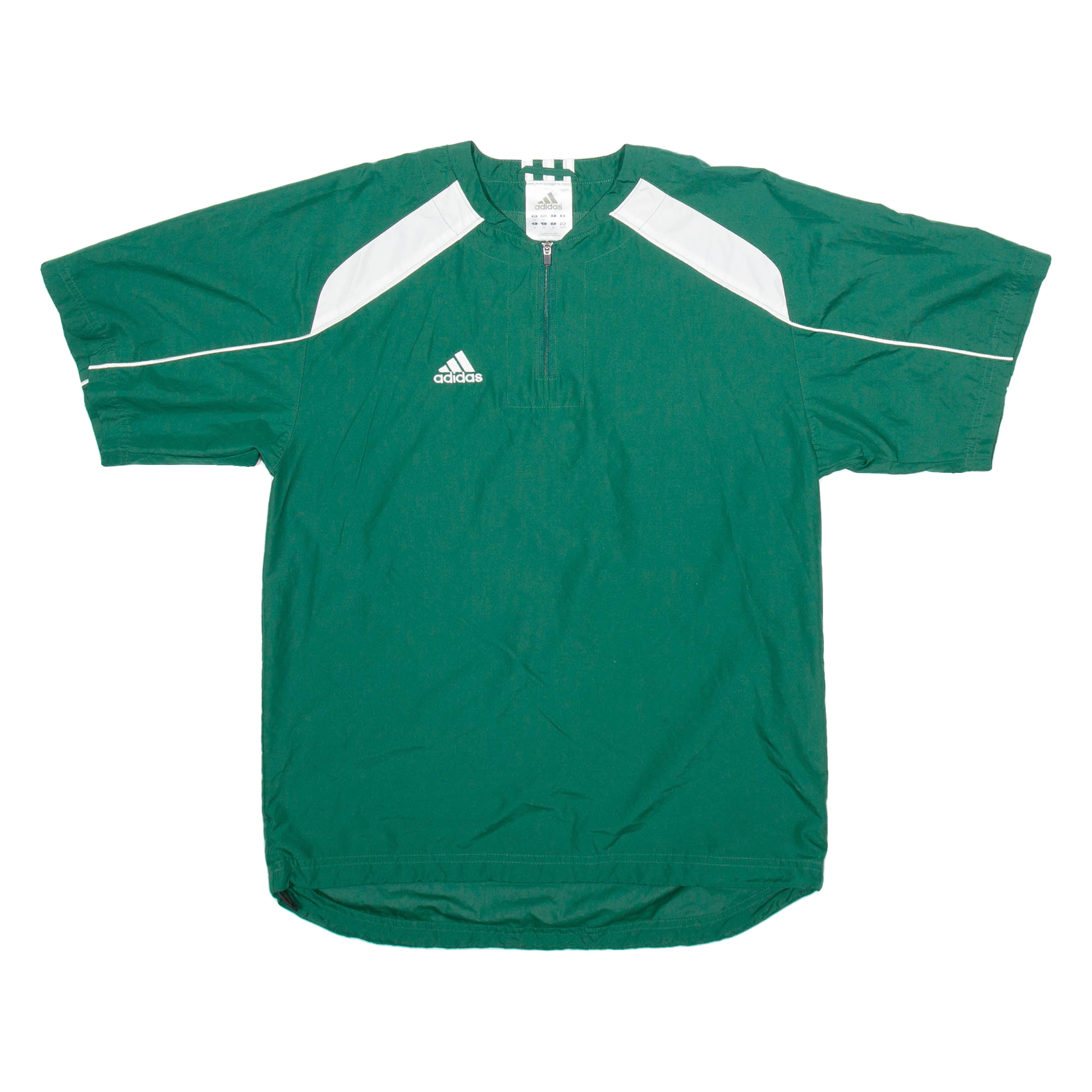 ADIDAS Training Mens Sweatshirt Green 1/4 Zip S Refurbished - N/A refurbished available on Cerqular