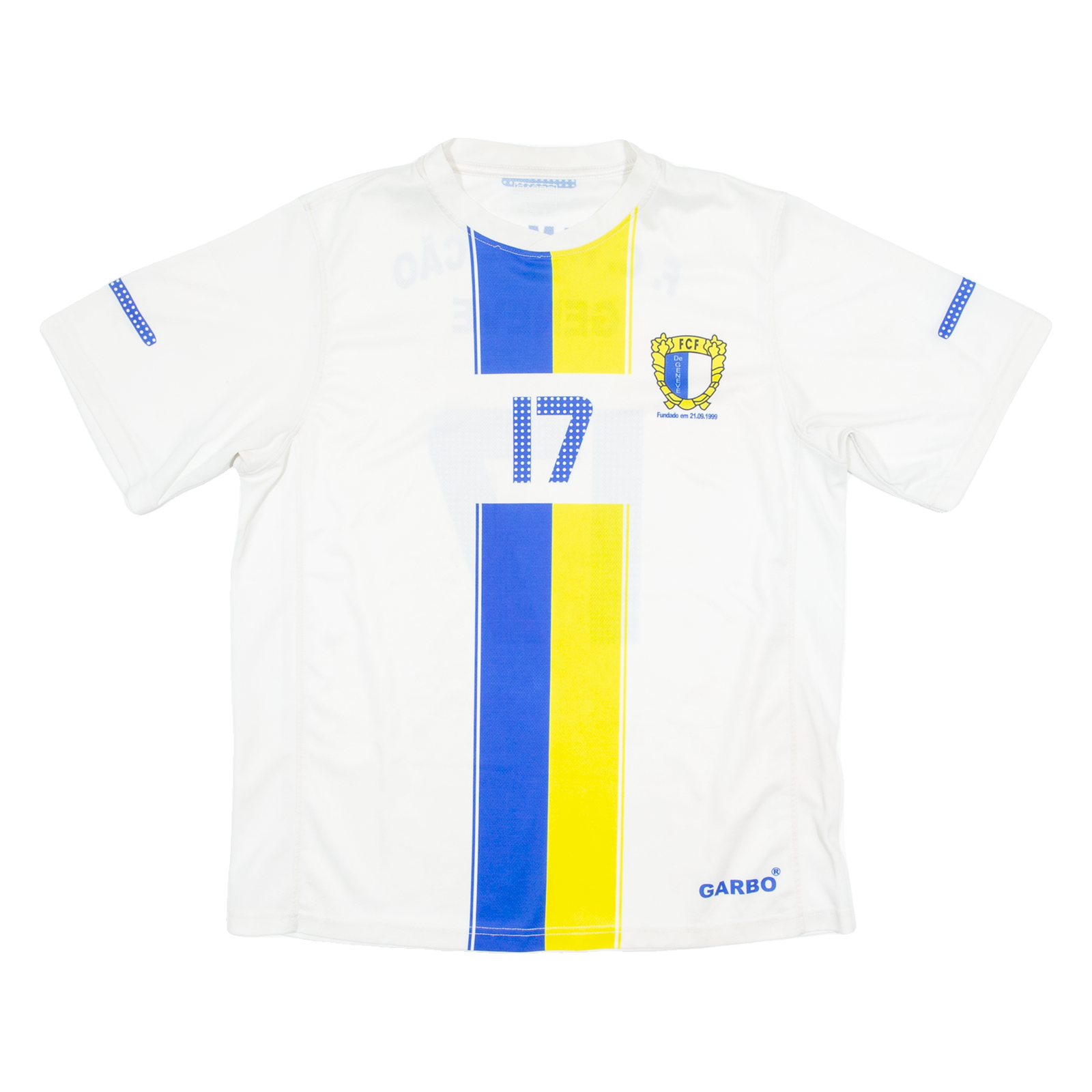 Buy GARBO FC Geneva Mens Football Shirt Jersey White Crew Neck XL Refurbished - $22.61 GARBO FC Geneva Mens Football Shirt Jersey White Crew Neck XL Refurbished - N/A refurbished available on Cerqular