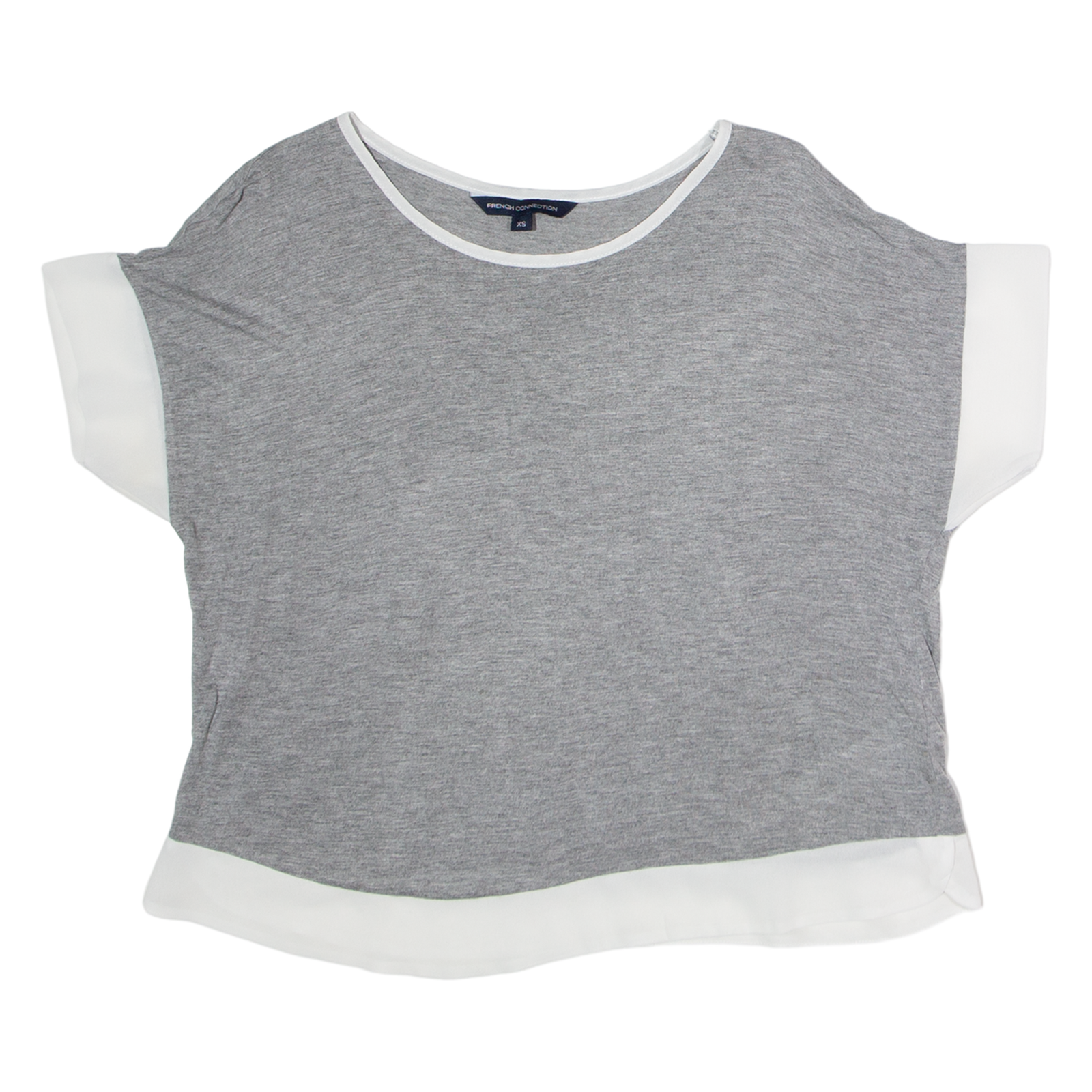 Buy FRENCH CONNECTION Womens T-Shirt Grey Viscose XS Refurbished - $18.19 FRENCH CONNECTION Womens T-Shirt Grey Viscose XS Refurbished - N/A refurbished available on Cerqular