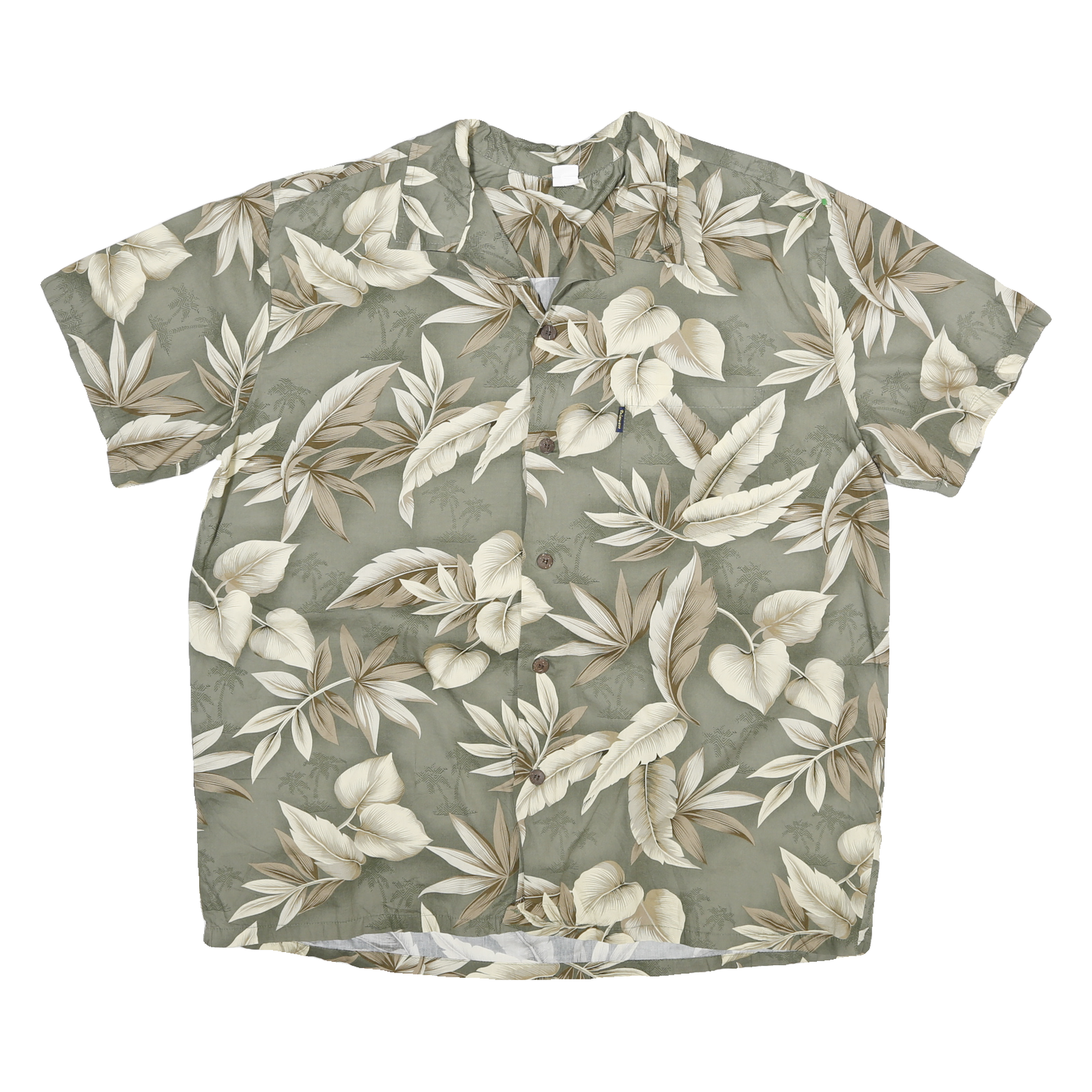 Buy PALMWAVE Mens Green & Cream Floral Hawaiian Shirt 2XL Cotton Blend Summer Refurbished - $15.59 PALMWAVE Mens Green & Cream Floral Hawaiian Shirt 2XL Cotton Blend Summer Refurbished - N/A refurbished available on Cerqular
