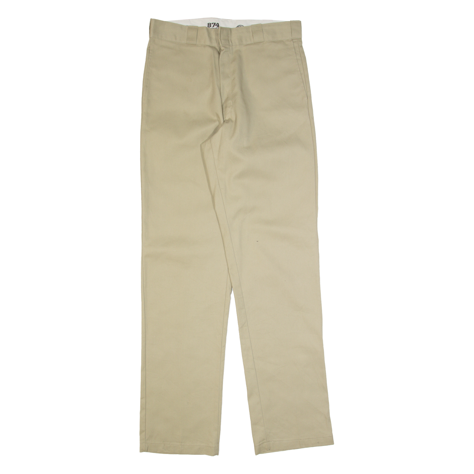 DICKIES 874 Workwear Mens Trousers Beige Regular Straight W34 L36 Refurbished - N/A refurbished available on Cerqular