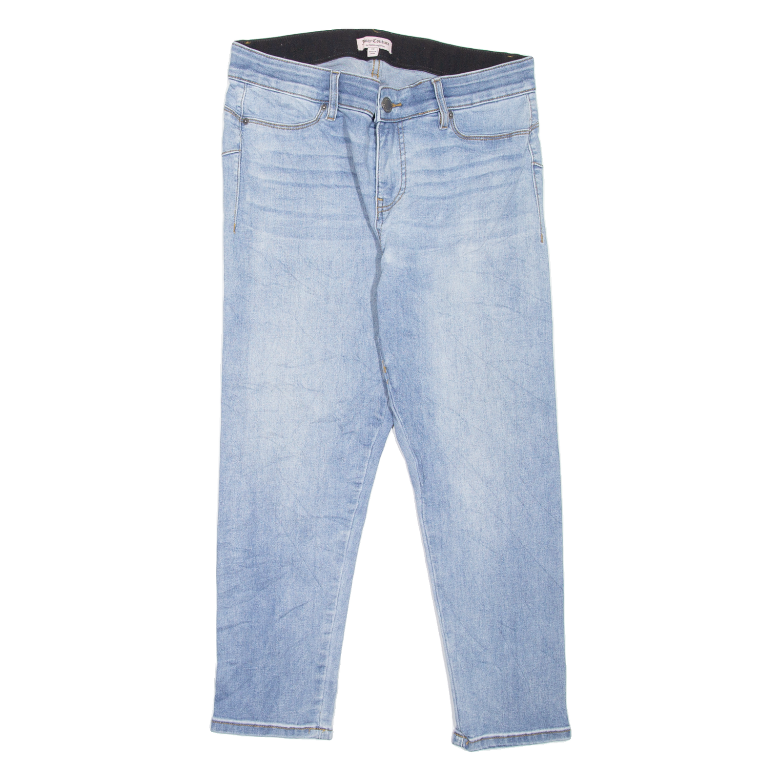 JUICY COUTURE Womens Jeans Blue Slim Jegging Stone Wash W29 L23 Refurbished - N/A refurbished available on Cerqular