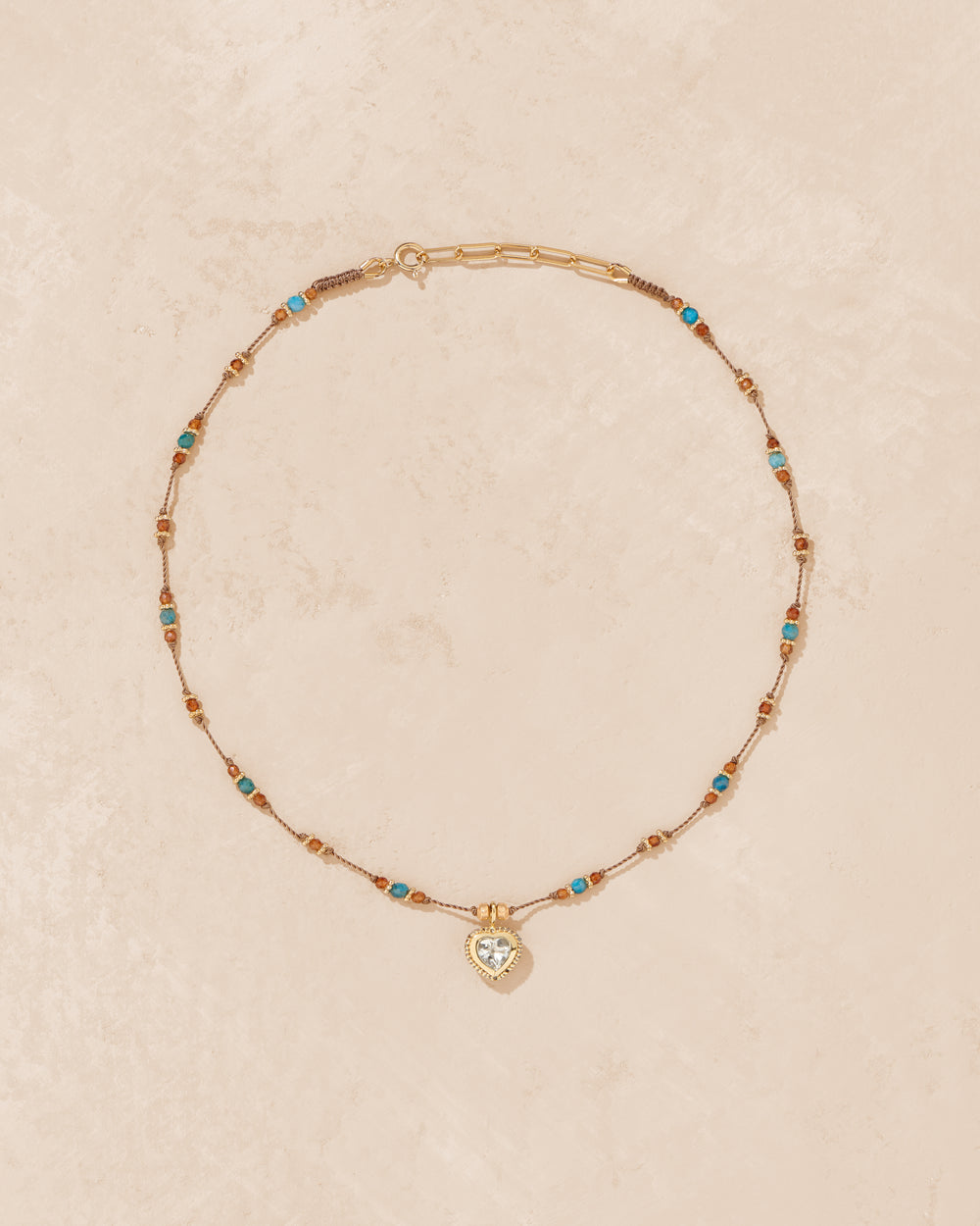 Necklace Gini P Collier Apatite | Color: APATITE | Size: U Refurbished - Rue Madame is a known brand, and the standardized name is " refurbished available on Cerqular