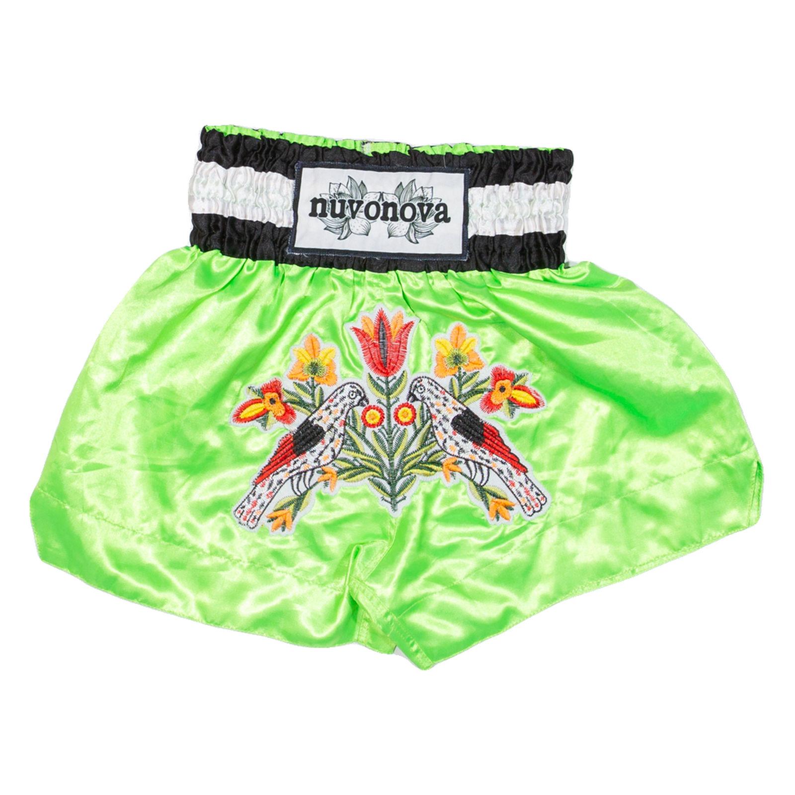 Thai Boxing Mens Sports Shorts Green Relaxed L W24 Refurbished - N/A refurbished available on Cerqular
