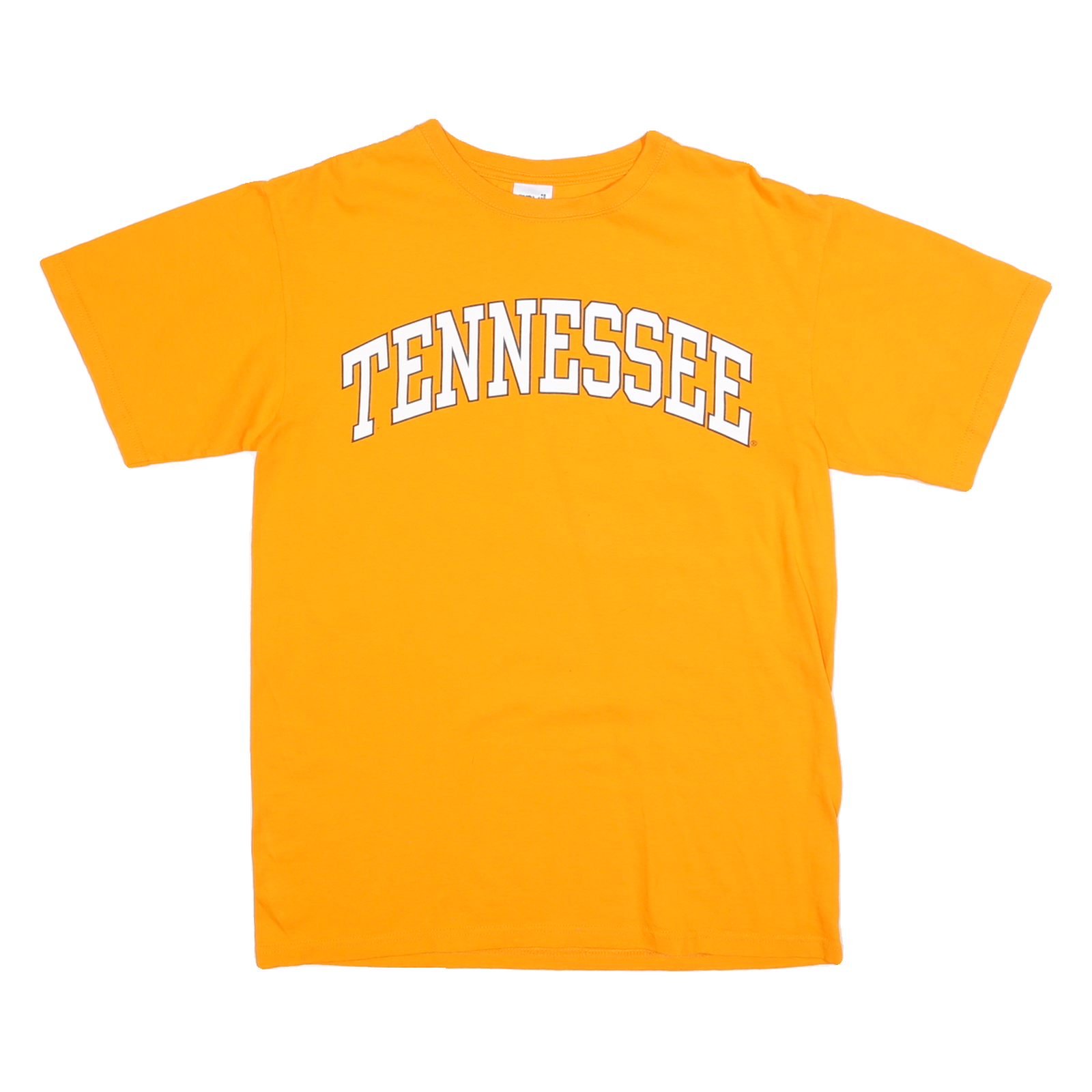 ANVIL Mens Orange Tennessee Graphic T-Shirt M Short Sleeve Crew Neck Cotton Refurbished - N/A refurbished available on Cerqular