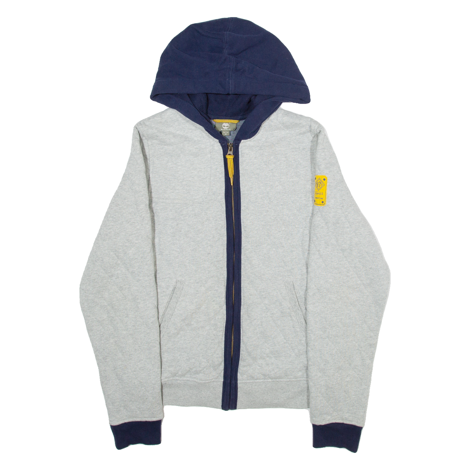 TIMBERLAND Mens Track Jacket Grey 90s Hooded M Refurbished - N/A refurbished available on Cerqular