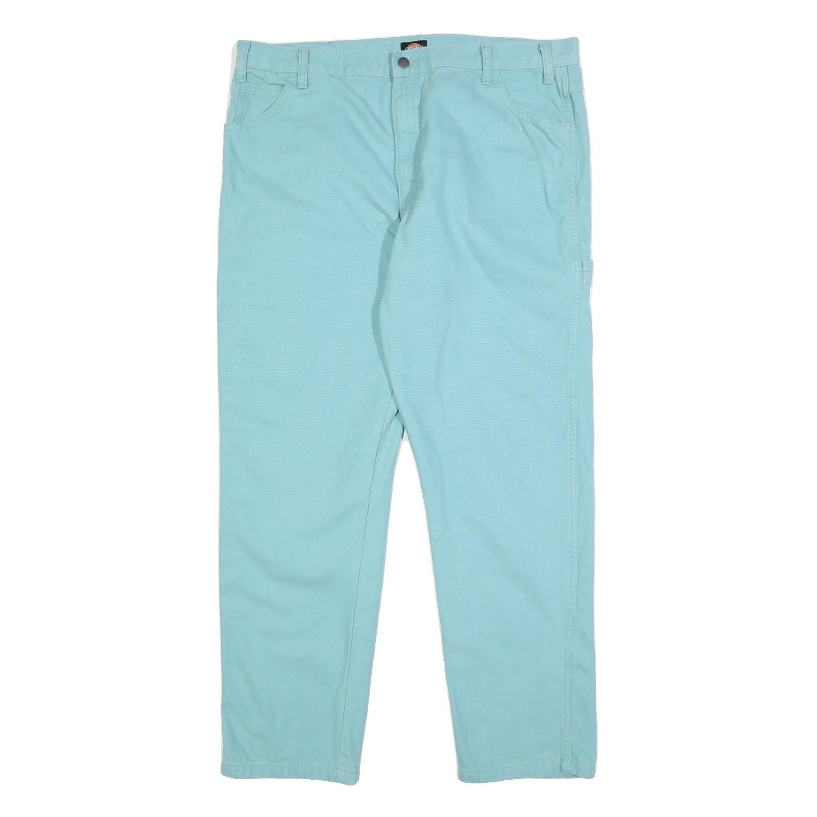 Buy DICKIES Mens Cotton Regular Fit Straight Leg Trousers W38 L32 Pale Blue Workwear Refurbished - $42.89 DICKIES Mens Cotton Regular Fit Straight Leg Trousers W38 L32 Pale Blue Workwear Refurbished - N/A refurbished available on Cerqular