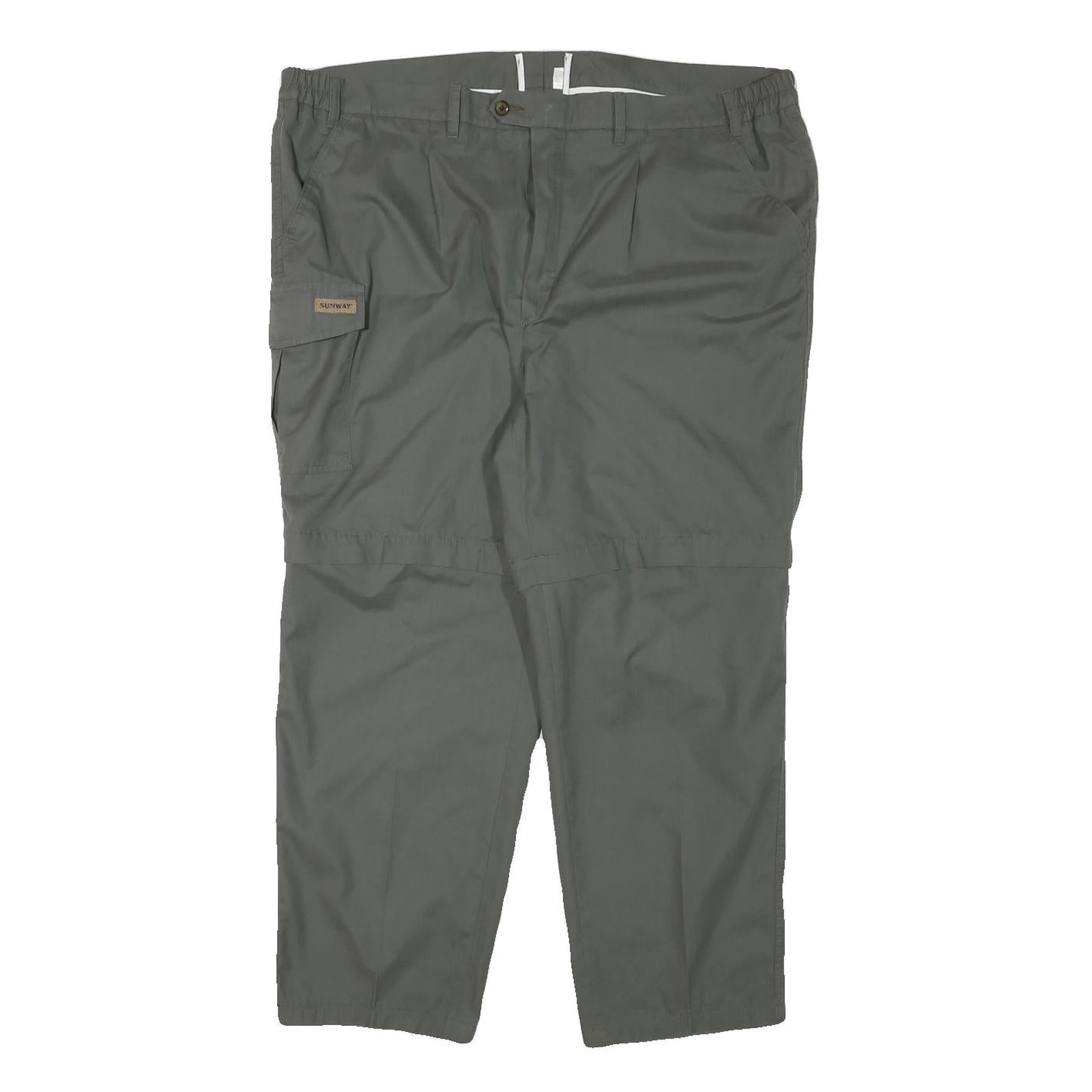 Buy SUNWAY Mens Polyester Blend Grey Regular Zip Trousers W42 L26 Cargo Pocket Refurbished - $23.39 SUNWAY Mens Polyester Blend Grey Regular Zip Trousers W42 L26 Cargo Pocket Refurbished - N/A refurbished available on Cerqular
