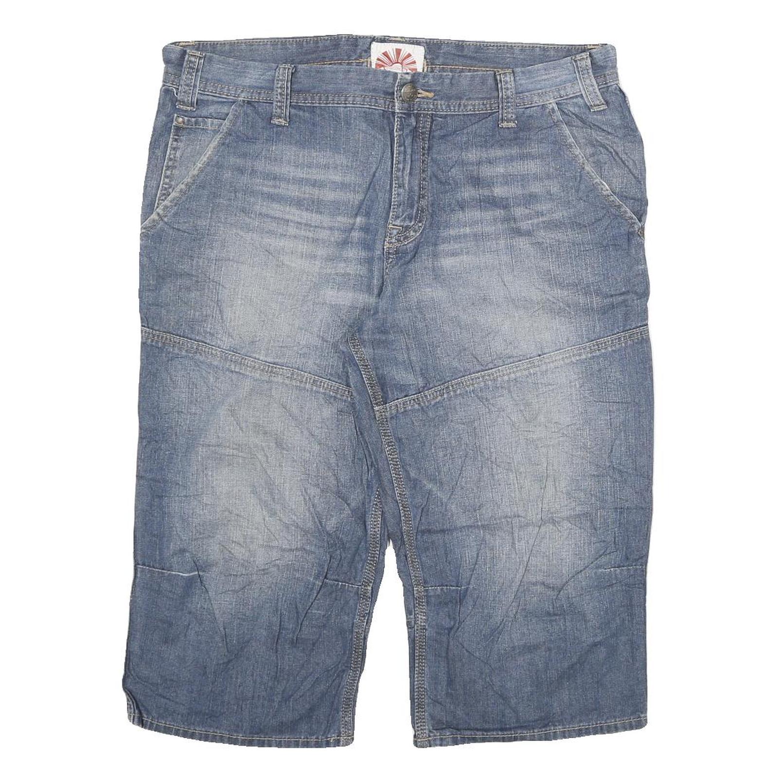 TOM TAILOR Mens Denim Blue Casual Shorts XL W34 Cotton Blend Relaxed Fit Refurbished - N/A refurbished available on Cerqular