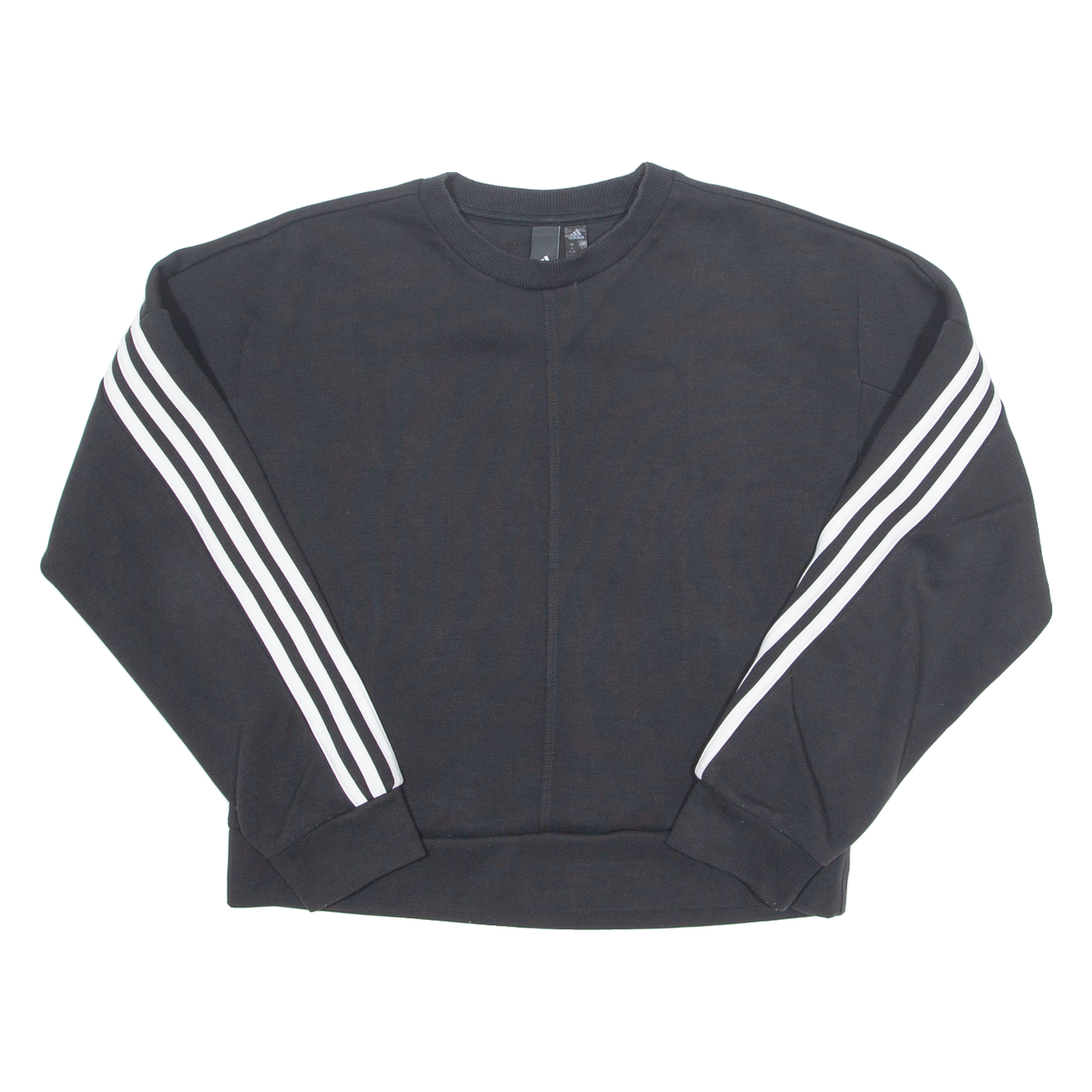 ADIDAS Womens Sweatshirt Black UK 8 Refurbished - N/A refurbished available on Cerqular