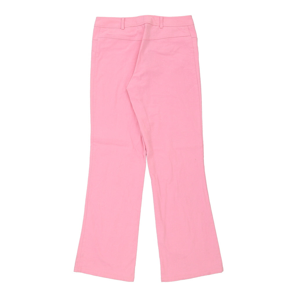 Unbranded Trousers - 30W UK 10 Pink Cotton Refurbished - Thrifted (note: this is a term often used to describe second- refurbished available on Cerqular