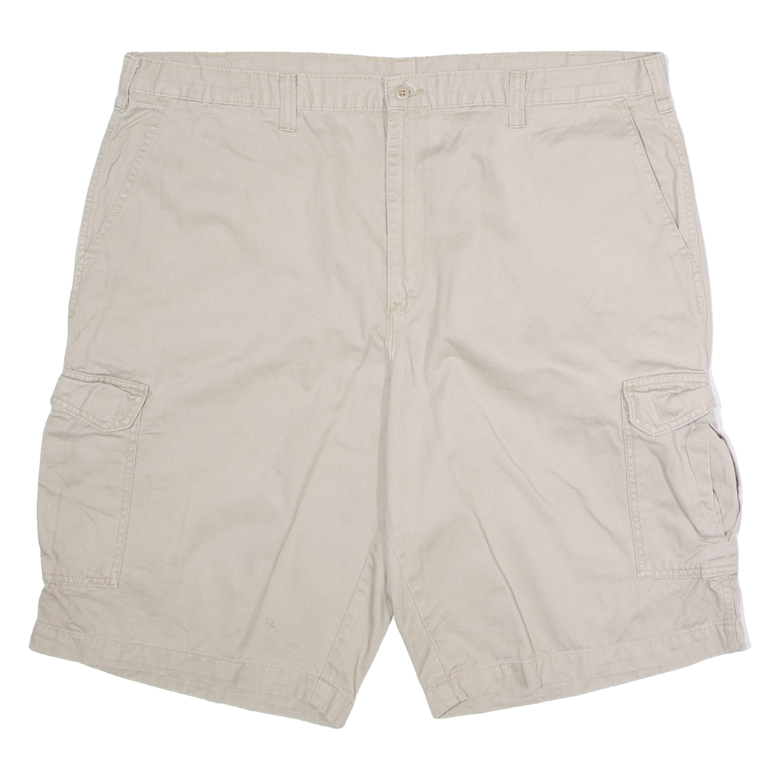 DICKIES Mens Cargo Shorts Beige 2XL W42 Refurbished - N/A refurbished available on Cerqular