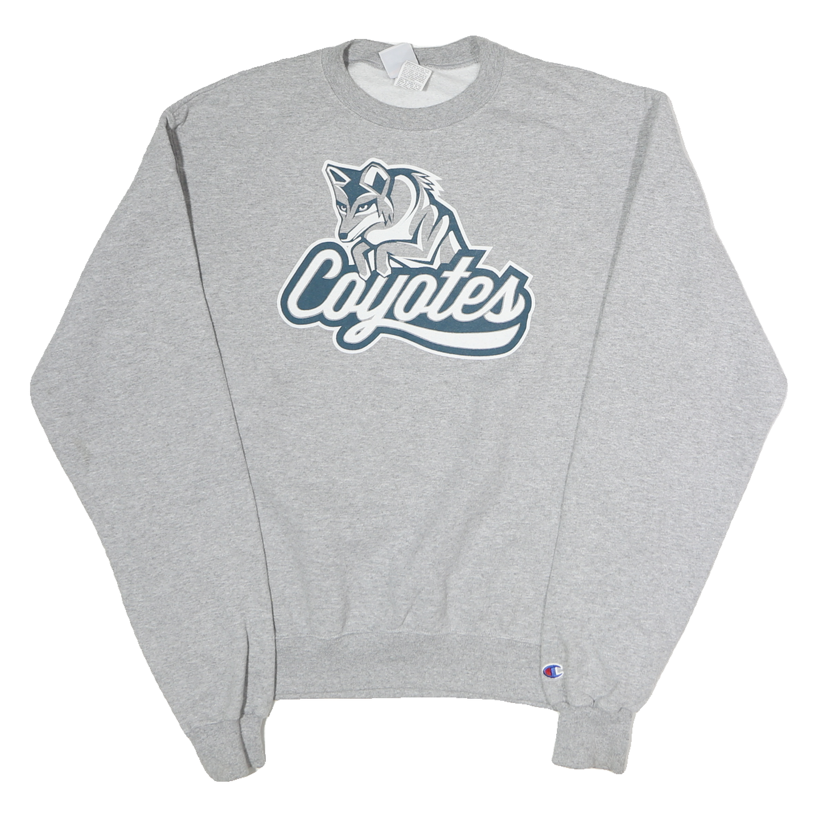 CHAMPION Mens Grey Coyotes Crew Neck M Cotton Pullover Sweatshirt Casual Refurbished - N/A refurbished available on Cerqular