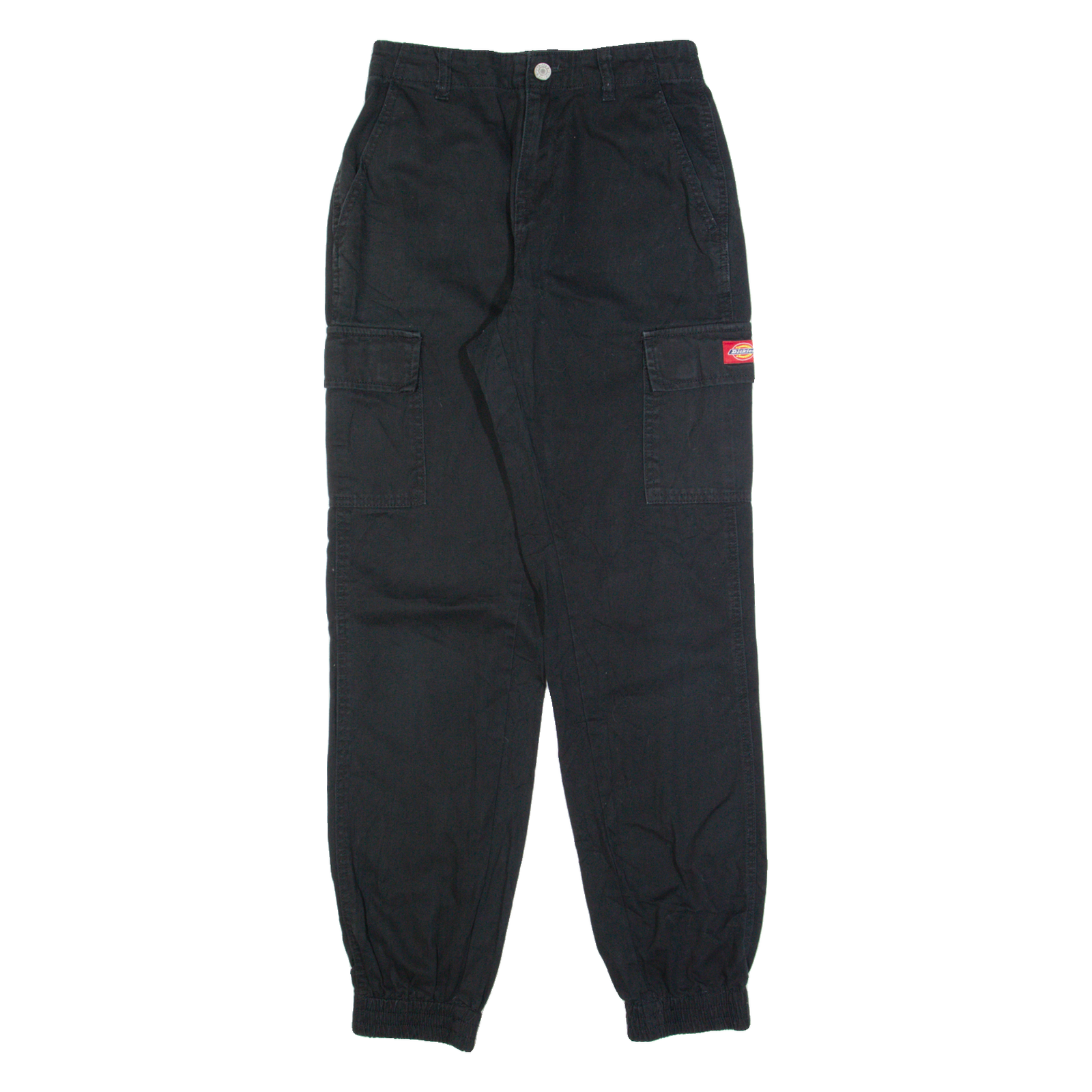 DICKIES Cargo Workwear Mens Trousers Black Regular Tapered W26 L28 Refurbished - N/A refurbished available on Cerqular