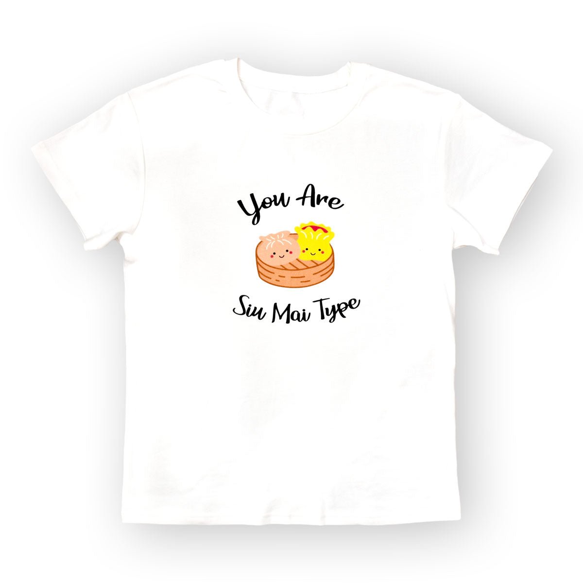 Buy Organic Cotton Adult T-Shirt - Dim Sum | Size: Small Refurbished - $12.87 Organic Cotton Adult T-Shirt - Dim Sum | Size: Small Refurbished - The Wee Bean refurbished available on Cerqular