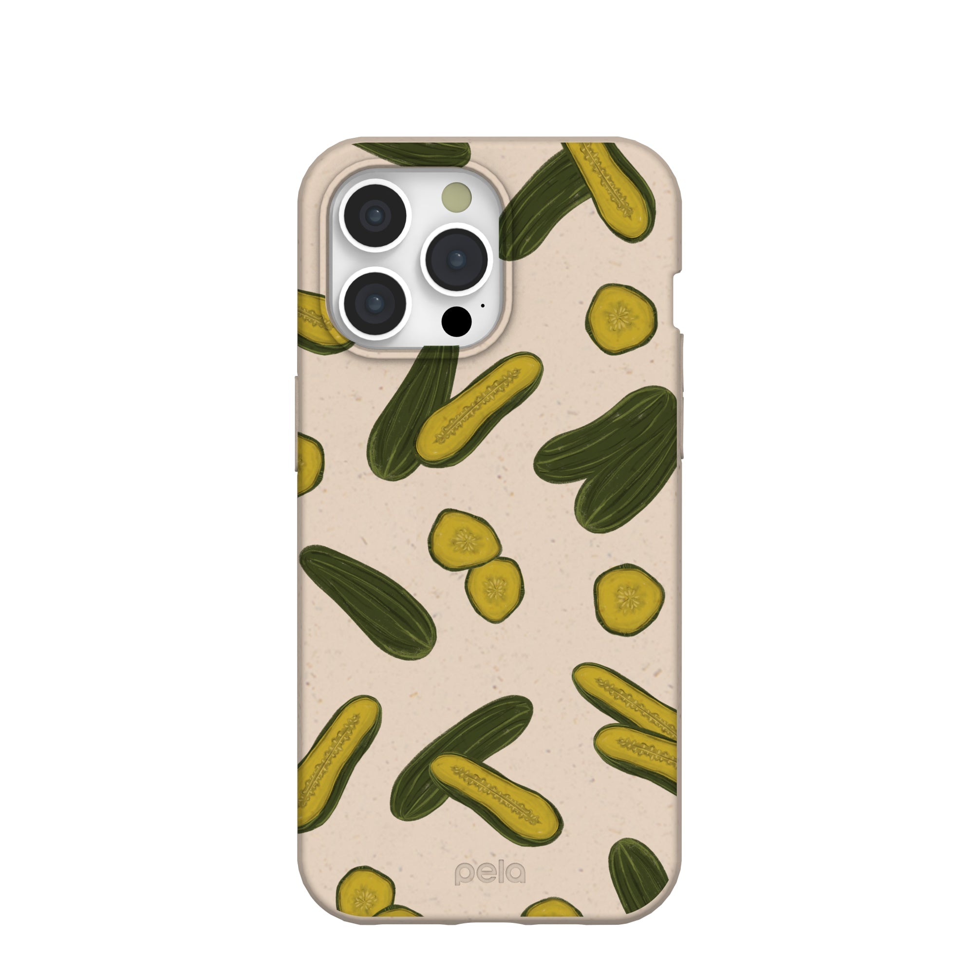 Seashell In a Pickle iPhone 15 Pro Max Case Refurbished - Pela Case refurbished available on Cerqular