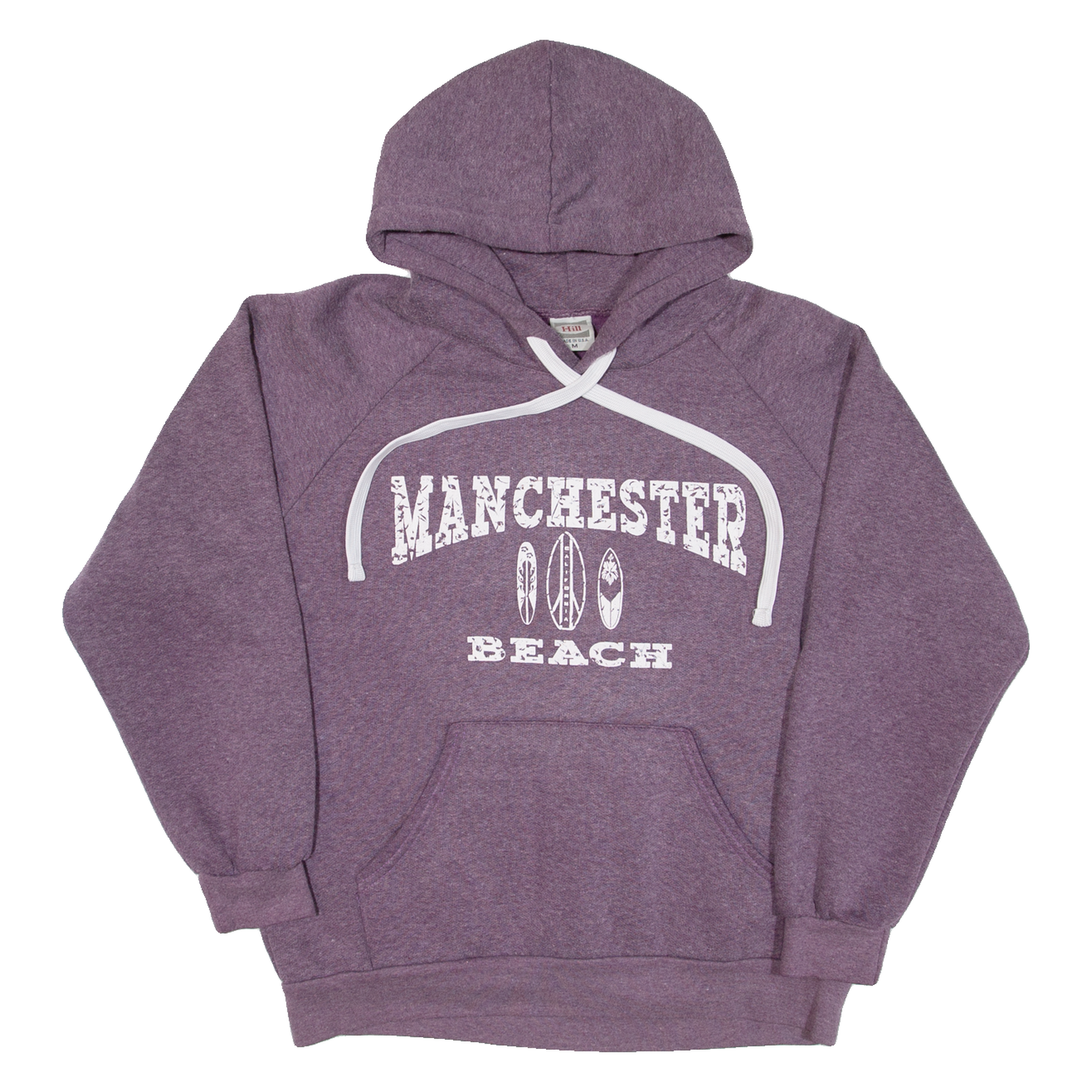 Manchester Beach Womens Purple Hoodie USA M Refurbished - N/A refurbished available on Cerqular