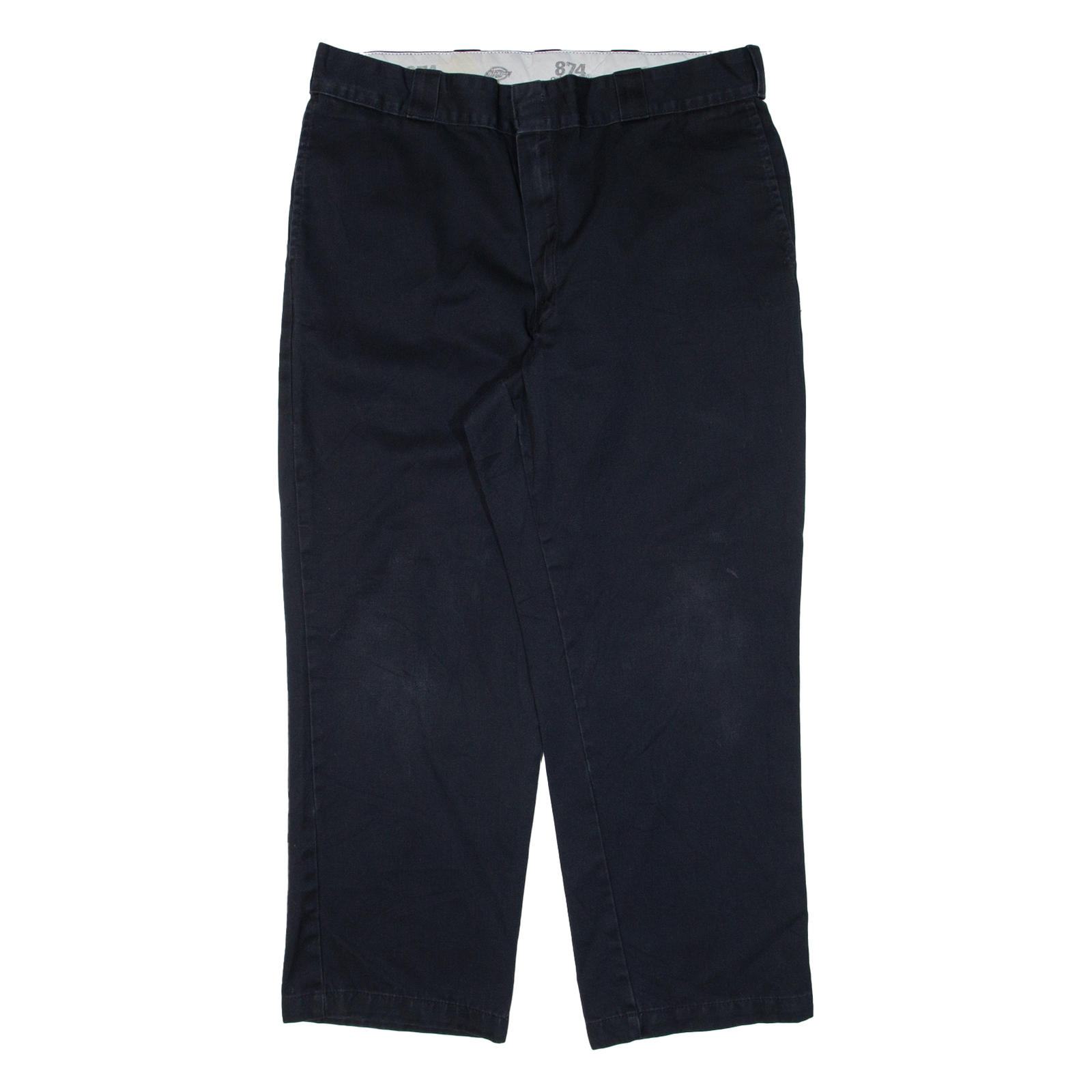 DICKIES 874 Workwear Mens Trousers Black Regular Straight W38 L28 Refurbished - N/A refurbished available on Cerqular
