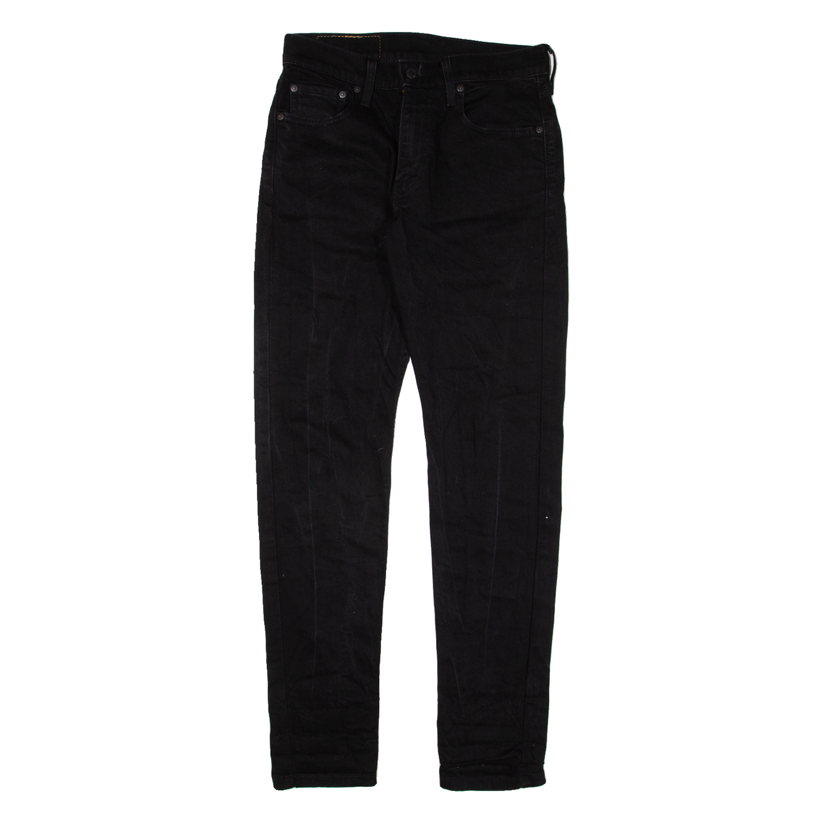 LEVI'S 512 Jeans Lo-Ball Mens Black Slim Tapered W30 L31 Refurbished - N/A refurbished available on Cerqular