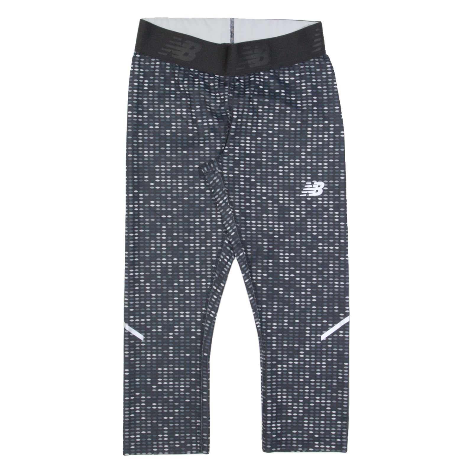 NEW BALANCE Womens Sports Shorts Black Slim Spotted S W24 Refurbished - N/A refurbished available on Cerqular