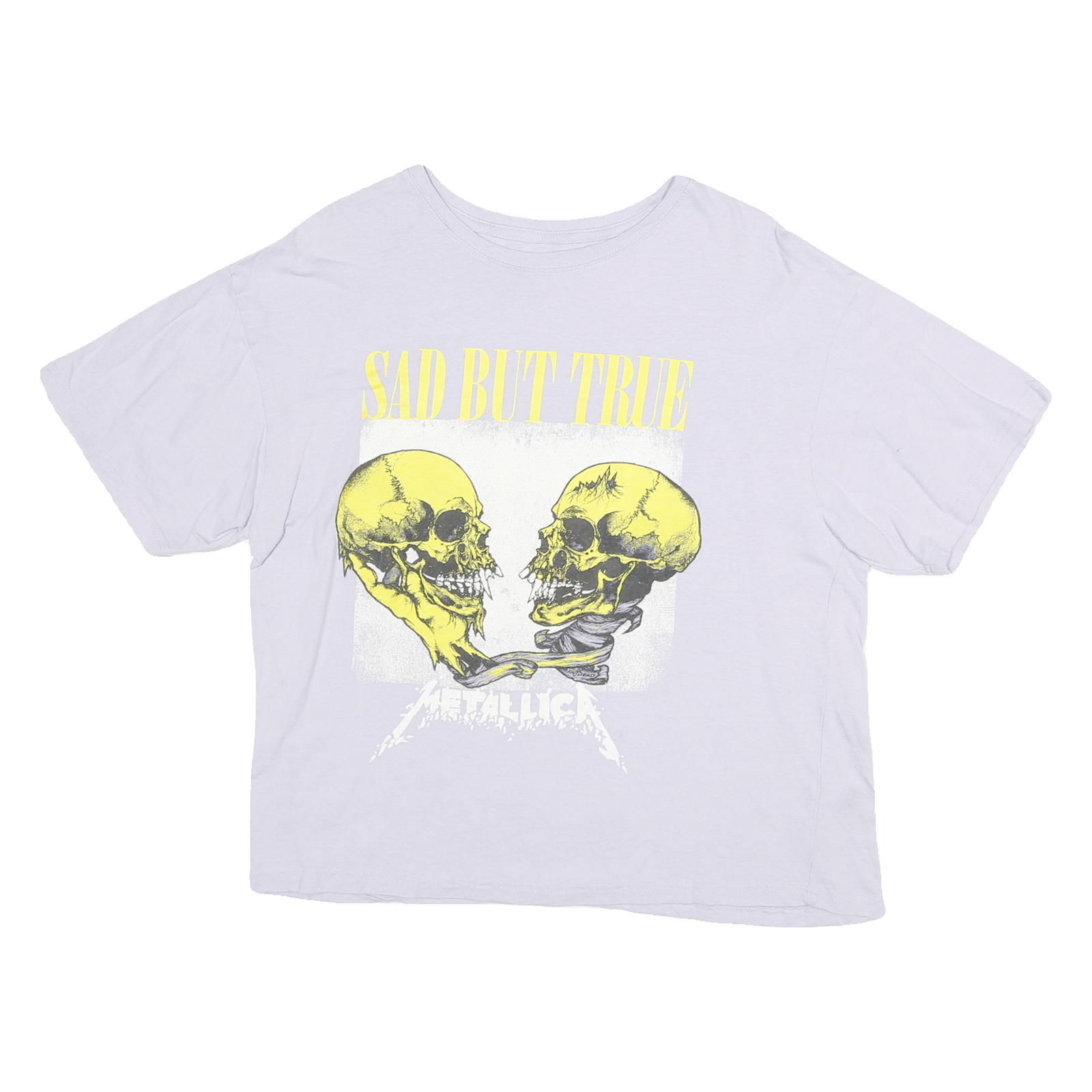 Buy METALLICA Mens White Sad But True Graphic T-Shirt S Short Sleeve Crew Neck Refurbished - $35.09 METALLICA Mens White Sad But True Graphic T-Shirt S Short Sleeve Crew Neck Refurbished - N/A refurbished available on Cerqular