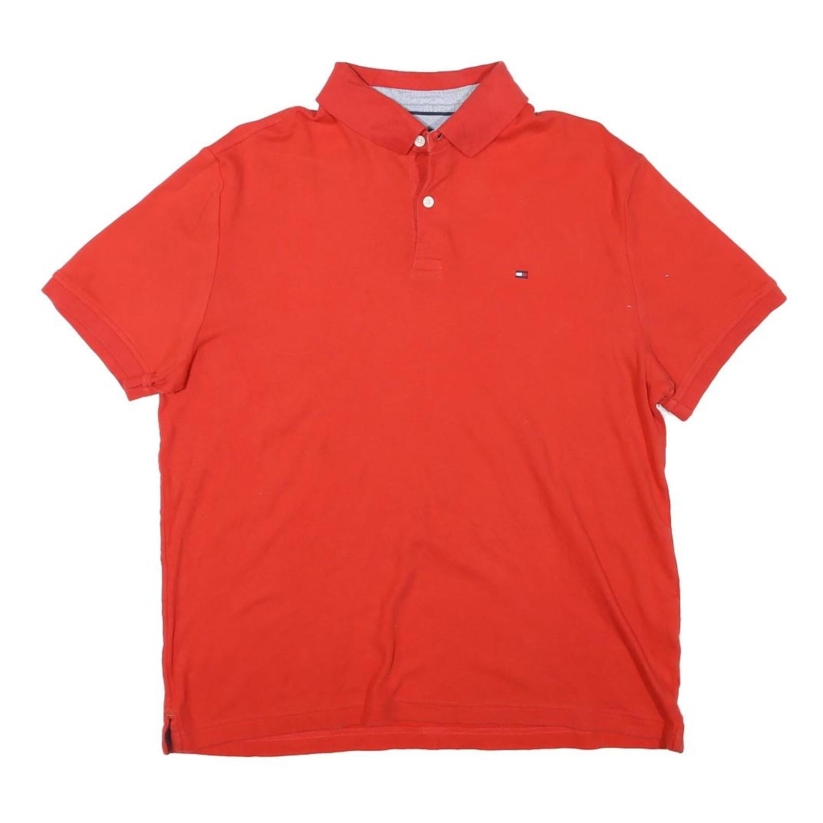 Buy TOMMY HILFIGER Mens Red Short Sleeve Plain Polo Shirt L Cotton Blend Casual Refurbished - $33.79 TOMMY HILFIGER Mens Red Short Sleeve Plain Polo Shirt L Cotton Blend Casual Refurbished - N/A refurbished available on Cerqular