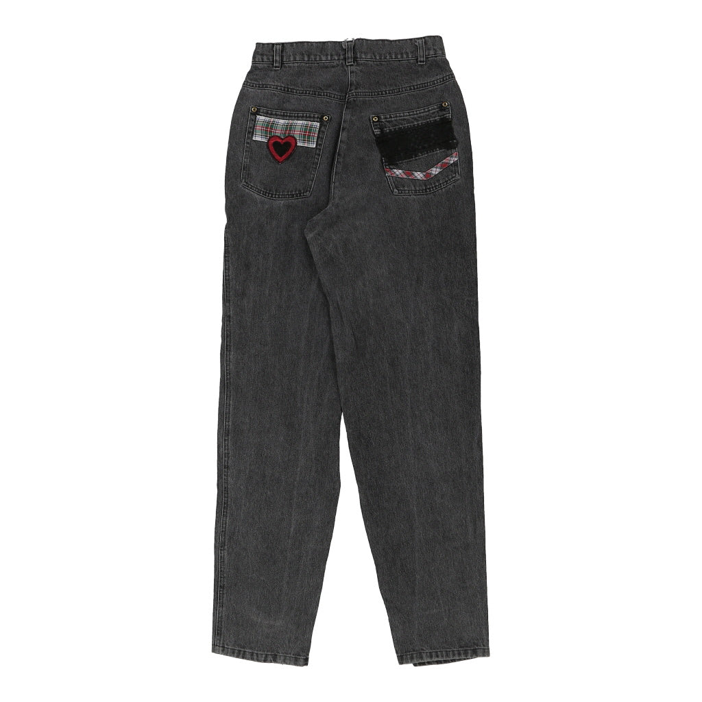 Slap Jeans - 26W UK 6 Grey Cotton Refurbished - Thrifted (note: this is a term often used to describe second- refurbished available on Cerqular