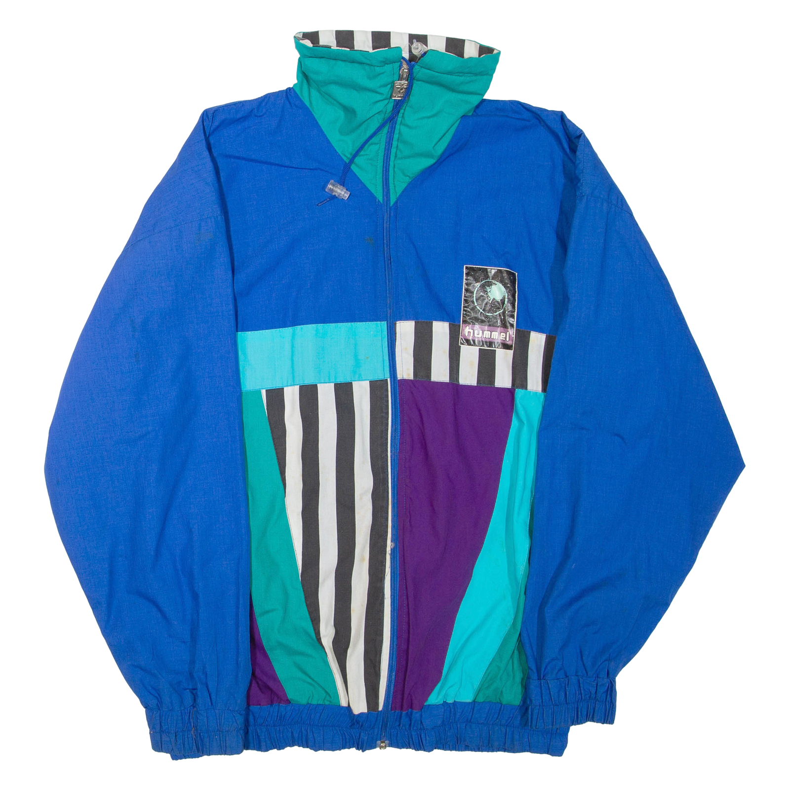 HUMMEL Mens Track Jacket Blue L Refurbished - N/A refurbished available on Cerqular