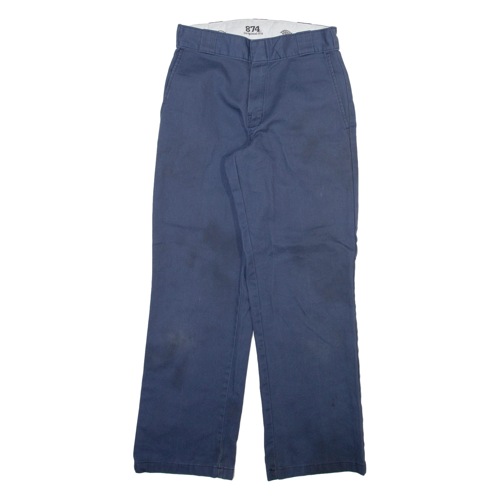 DICKIES 874 Workwear Mens Trousers Blue Regular Straight W29 L30 Refurbished - N/A refurbished available on Cerqular