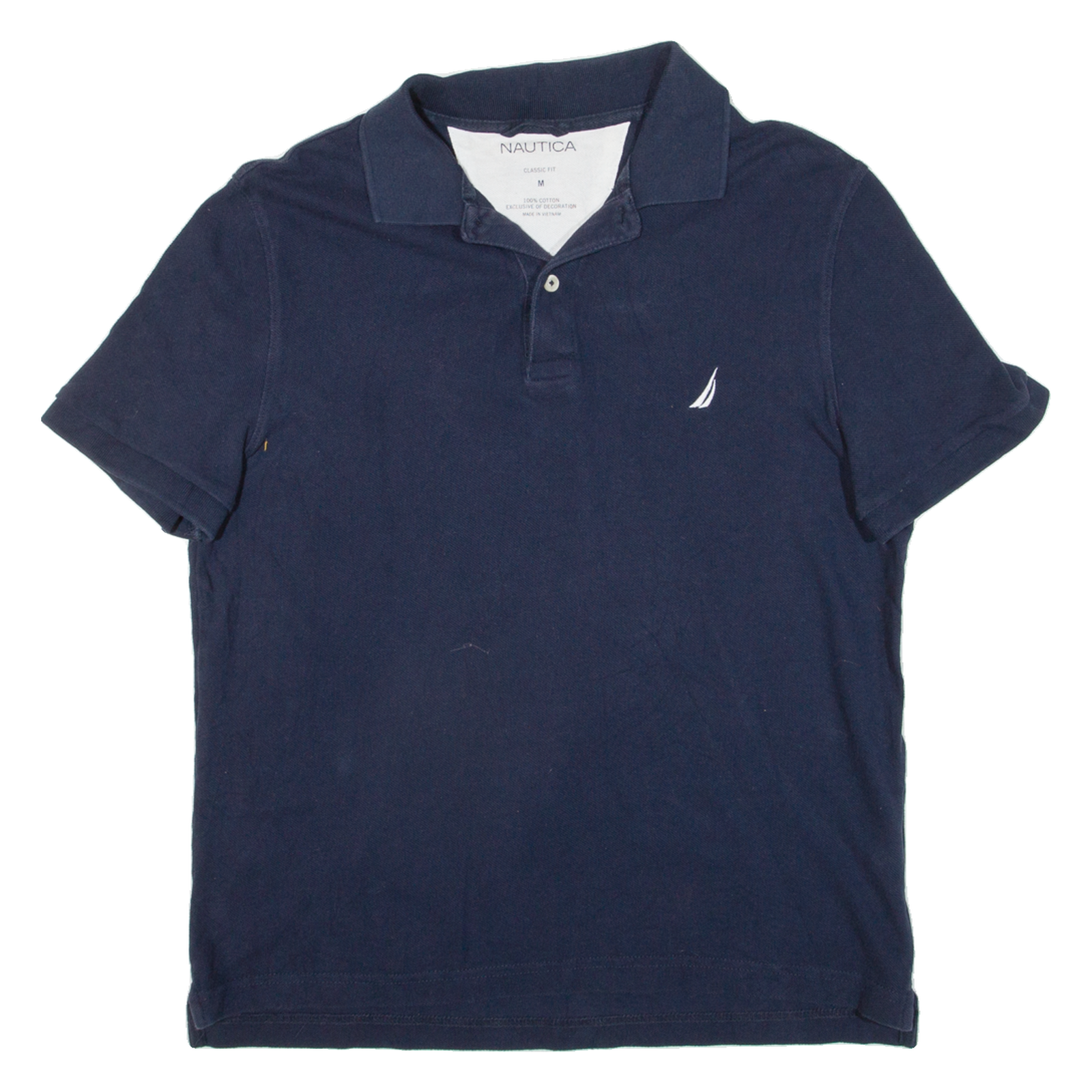 NAUTICA Mens Polo Shirt Blue M Refurbished - N/A refurbished available on Cerqular