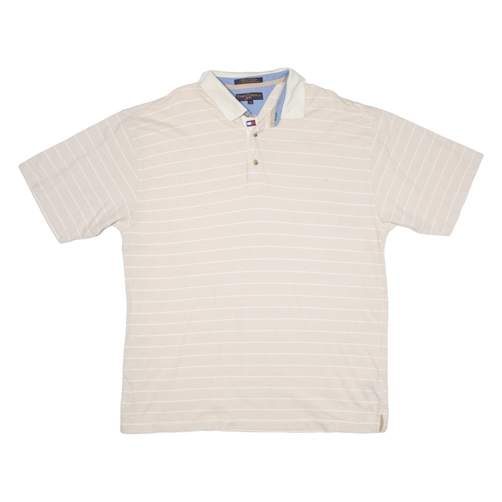 TOMMY HILFIGER Golf Mens Polo Shirt Pink Striped XL Refurbished - N/A refurbished available on Cerqular