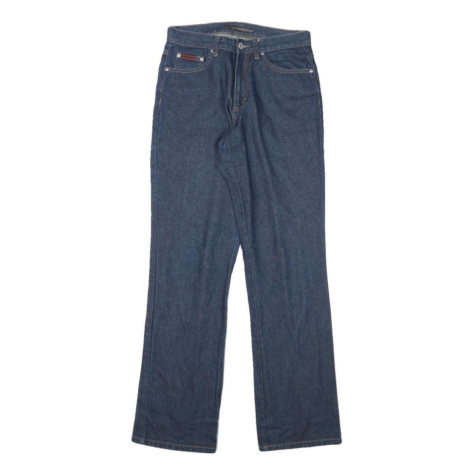 TEDDY'S Womens Regular Fit Blue Denim Straight Jeans W27 L31 Classic Cotton Refurbished - N/A refurbished available on Cerqular