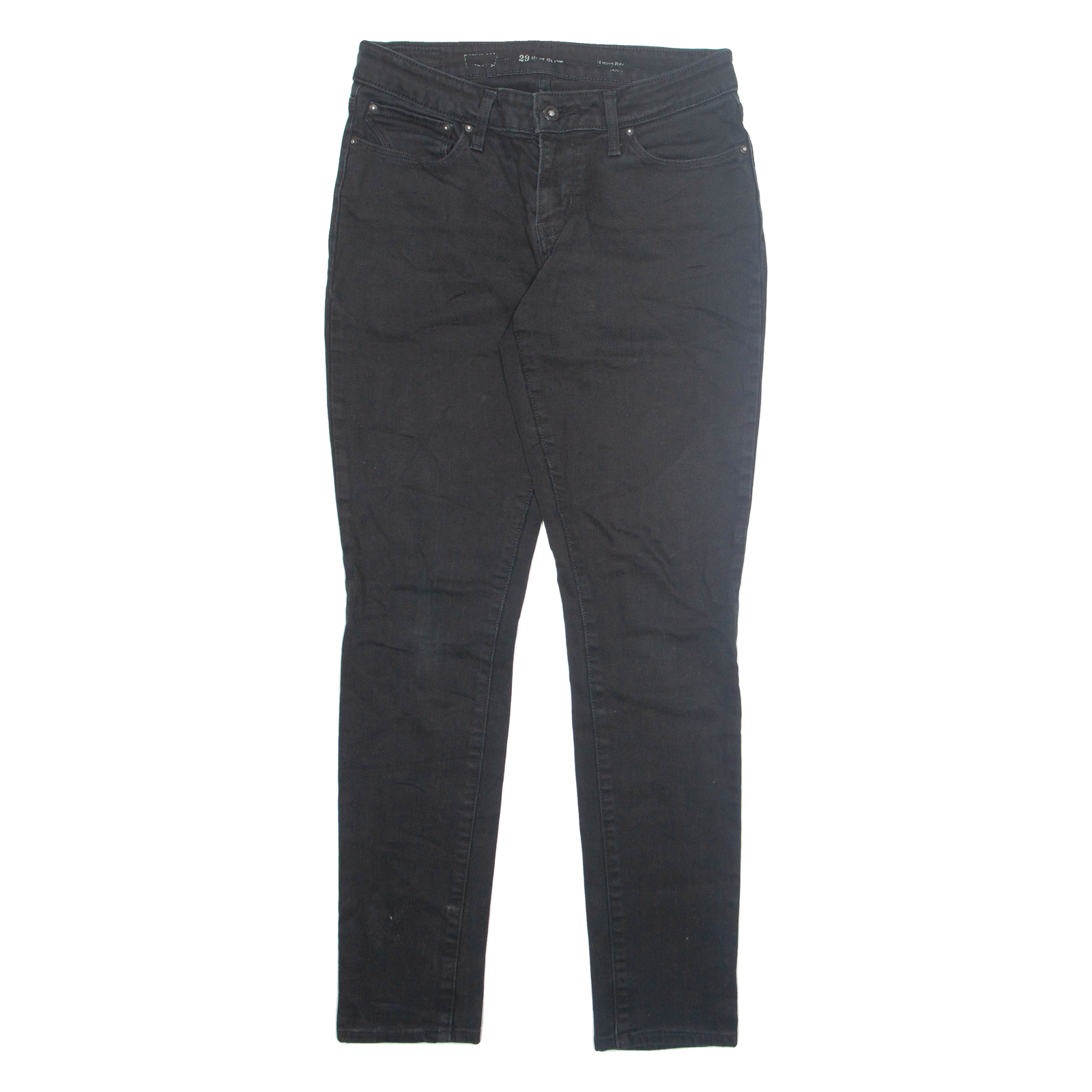 LEVI'S 29 Womens Jeans Black Regular Skinny W29 L29 Refurbished - N/A refurbished available on Cerqular