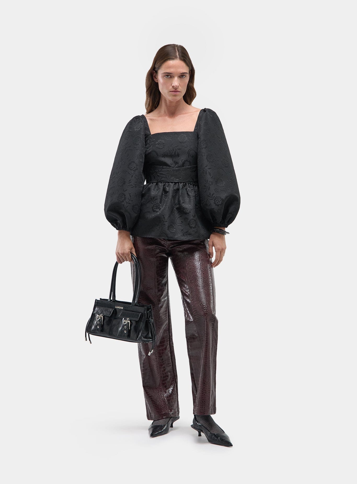 Buy CECILE BLACK BLOUSE | Size: XS Refurbished - $115.13 CECILE BLACK BLOUSE | Size: XS Refurbished - N/A (Note: Laagam is a Hindi word that means refurbished available on Cerqular