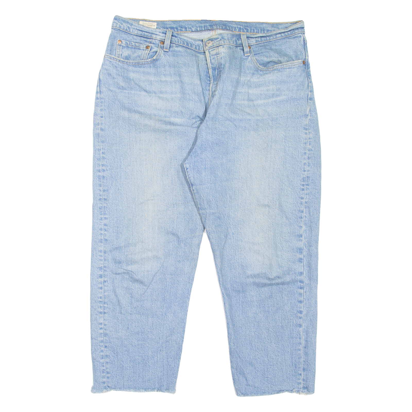 LEVI'S 501 BIG E Jeans Womens Blue Regular Straight Stone Wash W38 L25 Refurbished - N/A refurbished available on Cerqular