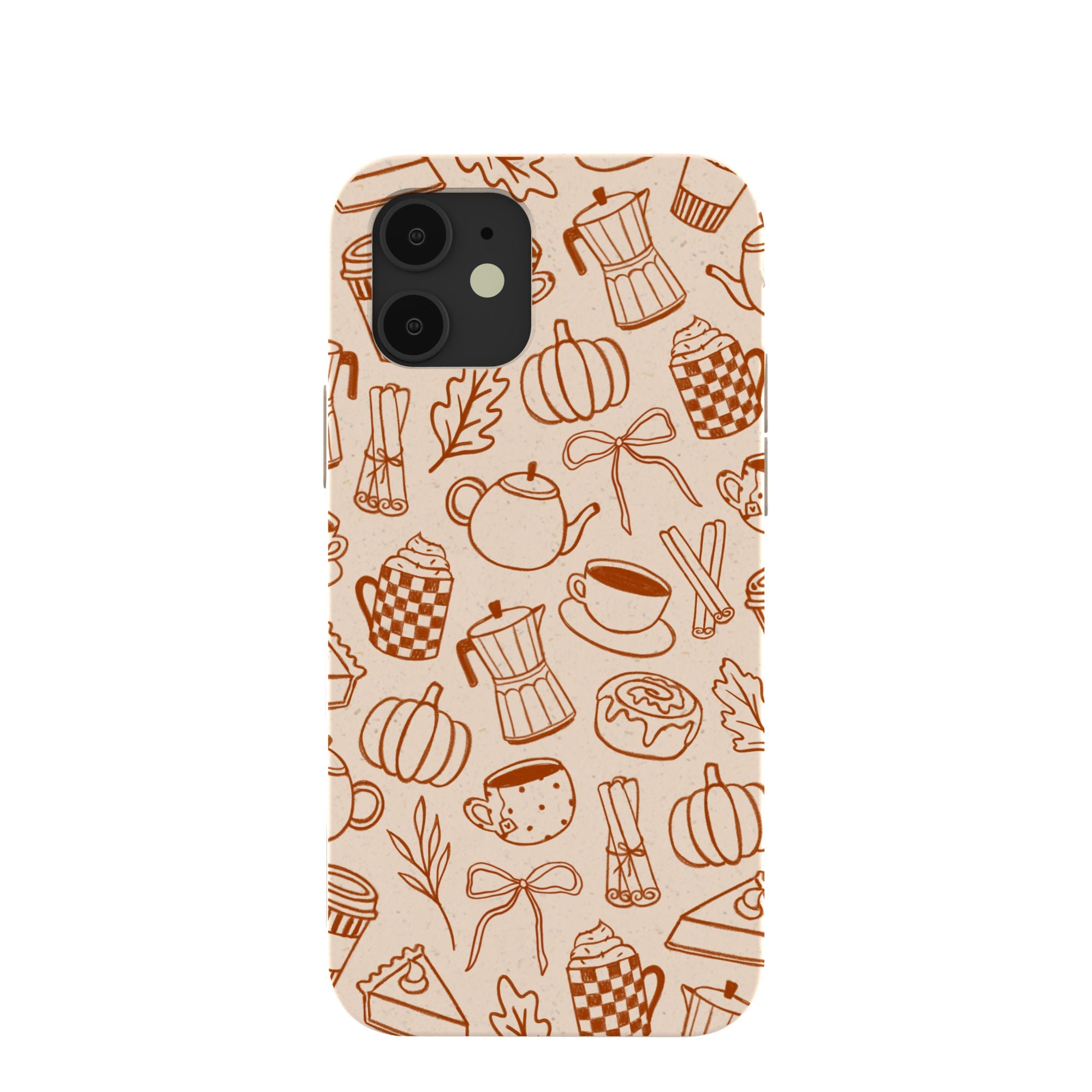 Seashell Pumpkin Spice iPhone 12/ iPhone 12 Pro Case Refurbished - Pela Case refurbished available on Cerqular