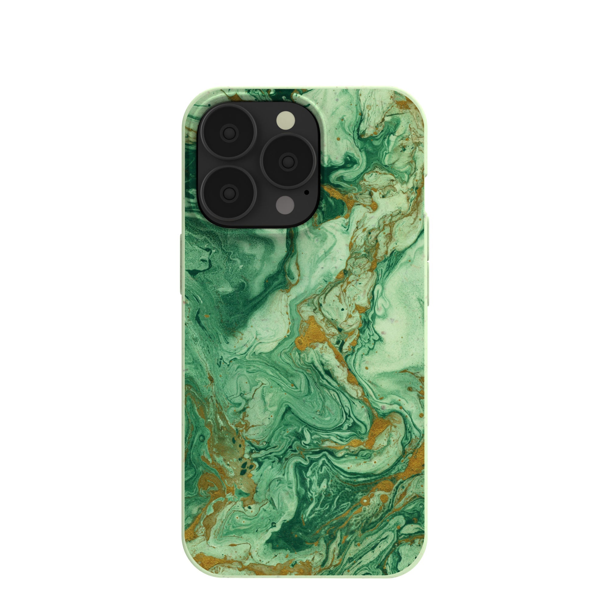 Sage Green Jade iPhone 13 Pro Case Refurbished - Pela Case refurbished available on Cerqular