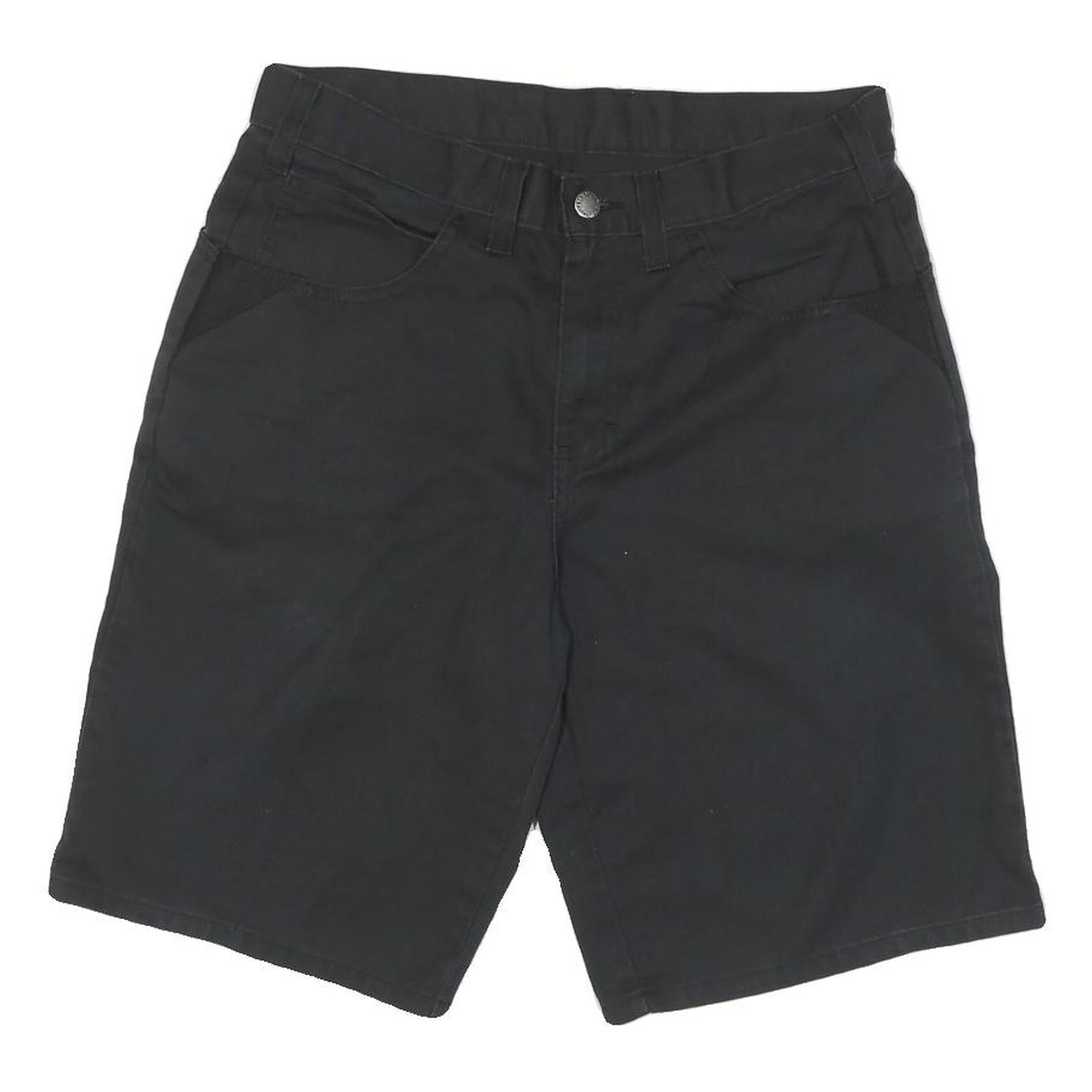 DICKIES Mens Black Casual Cotton Blend Shorts L W32 Workwear Pockets Refurbished - N/A refurbished available on Cerqular