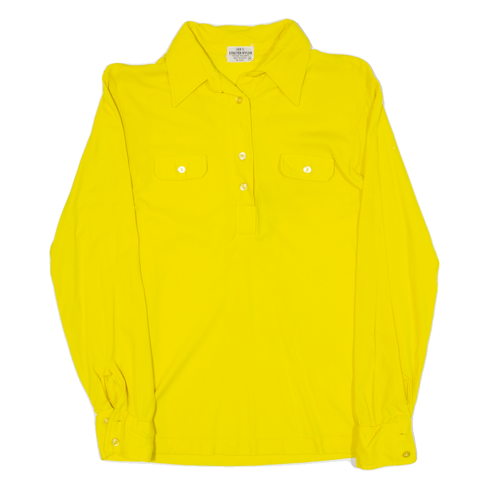 Womens Polo Shirt Yellow Long Sleeve S Refurbished - N/A refurbished available on Cerqular