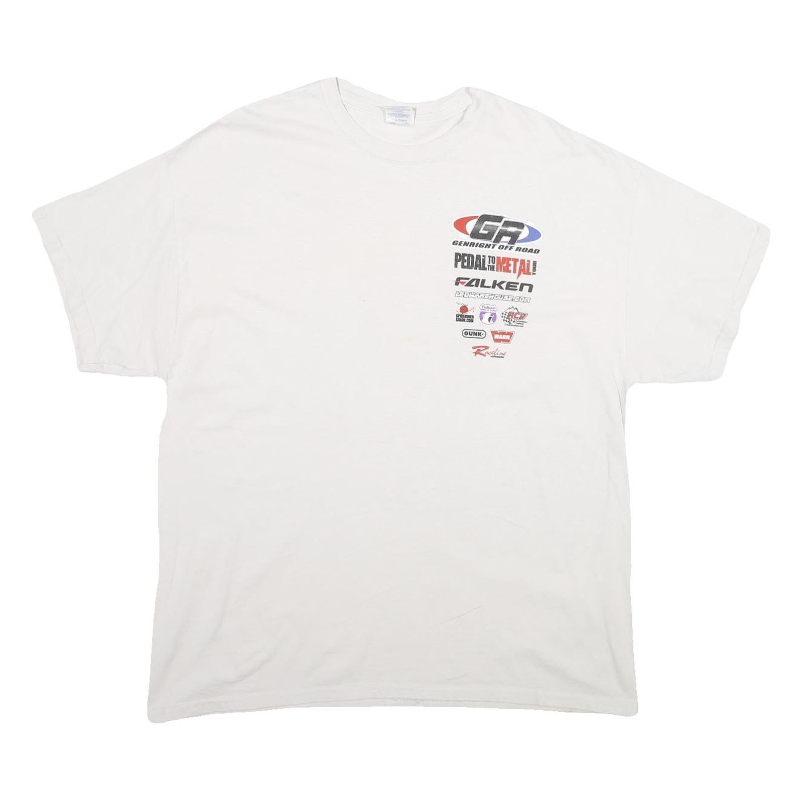 Buy GILDAN Mens White Pedal To The Metal Graphic T-Shirt XL Short Sleeve Crew Neck Refurbished - $25.99 GILDAN Mens White Pedal To The Metal Graphic T-Shirt XL Short Sleeve Crew Neck Refurbished - N/A refurbished available on Cerqular