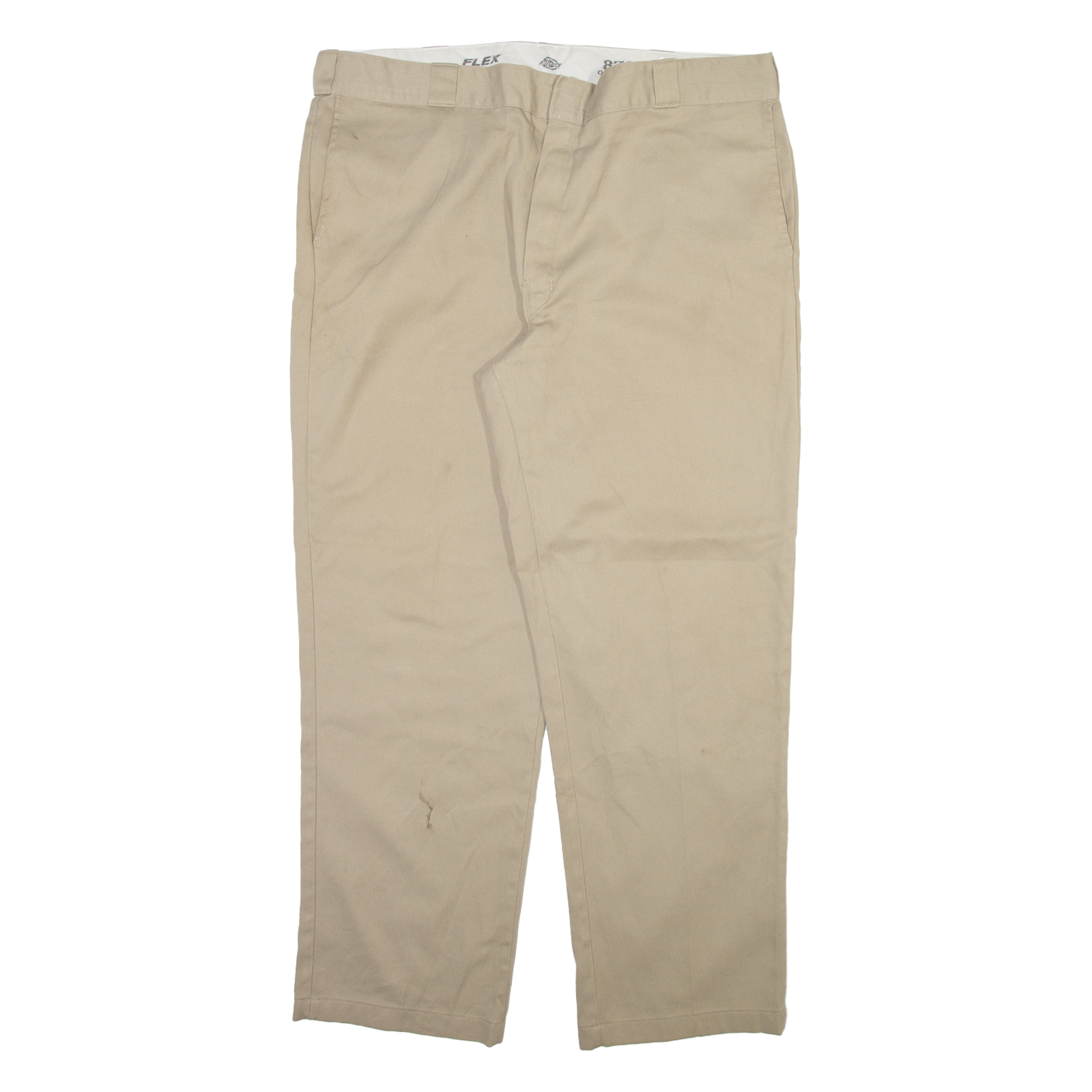 DICKIES 874 Workwear Mens Trousers Beige Regular Straight W42 L32 Refurbished - N/A refurbished available on Cerqular