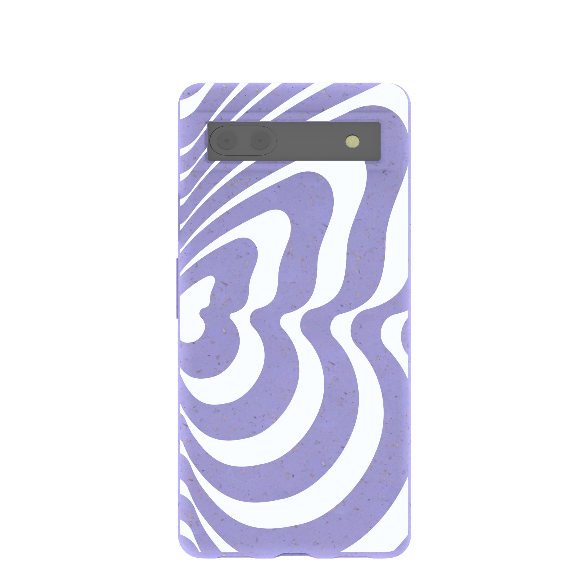 Lavender Flutter Right Google Pixel 6a Case Refurbished - Pela Case refurbished available on Cerqular