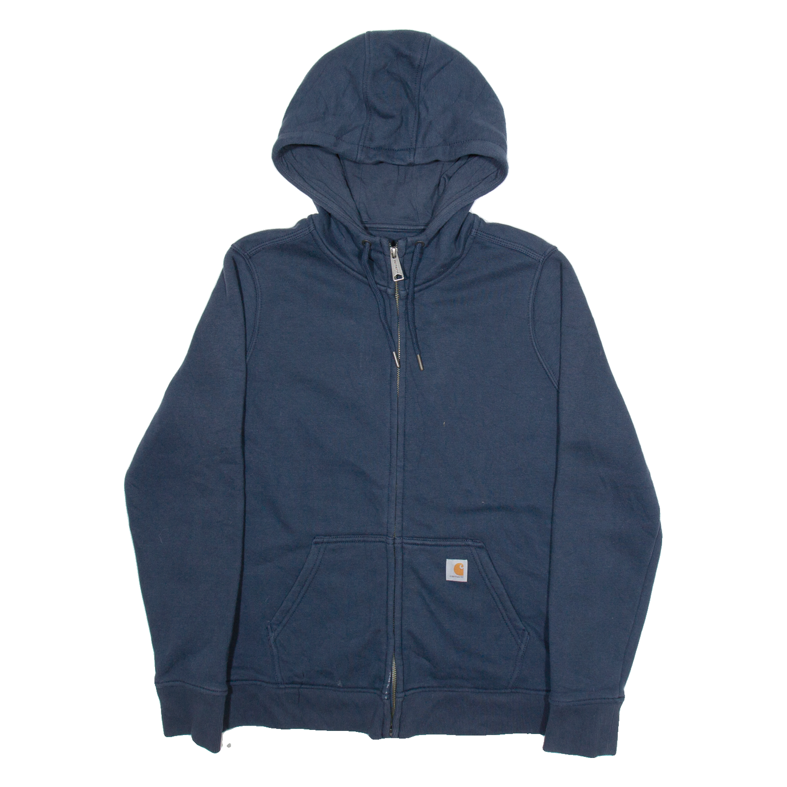 CARHARTT 12-14 Womens Blue Hoodie Full Zip XL Refurbished - N/A refurbished available on Cerqular