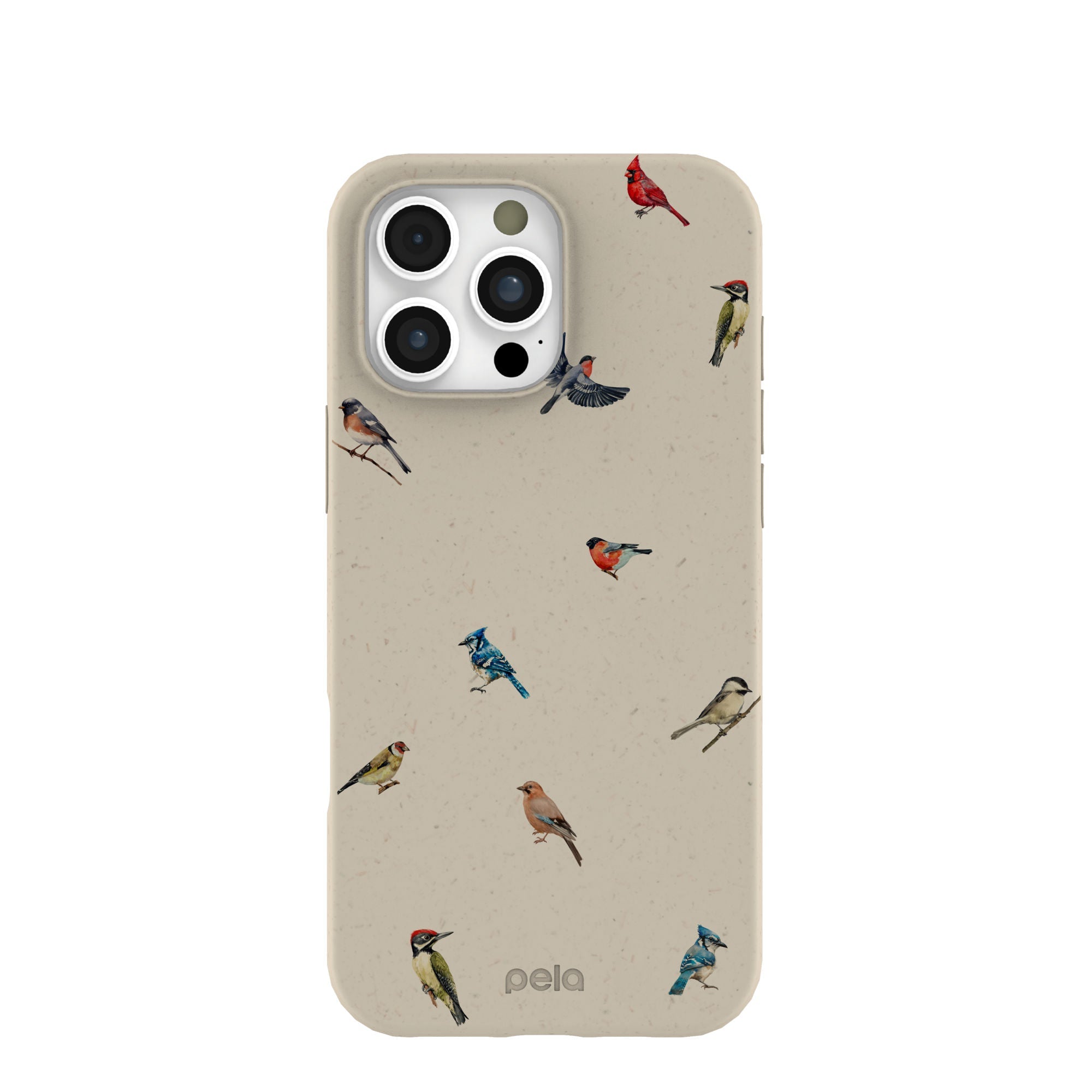 London Fog Frosted Flock iPhone 16 Pro Max Case Refurbished - Pela Case refurbished available on Cerqular