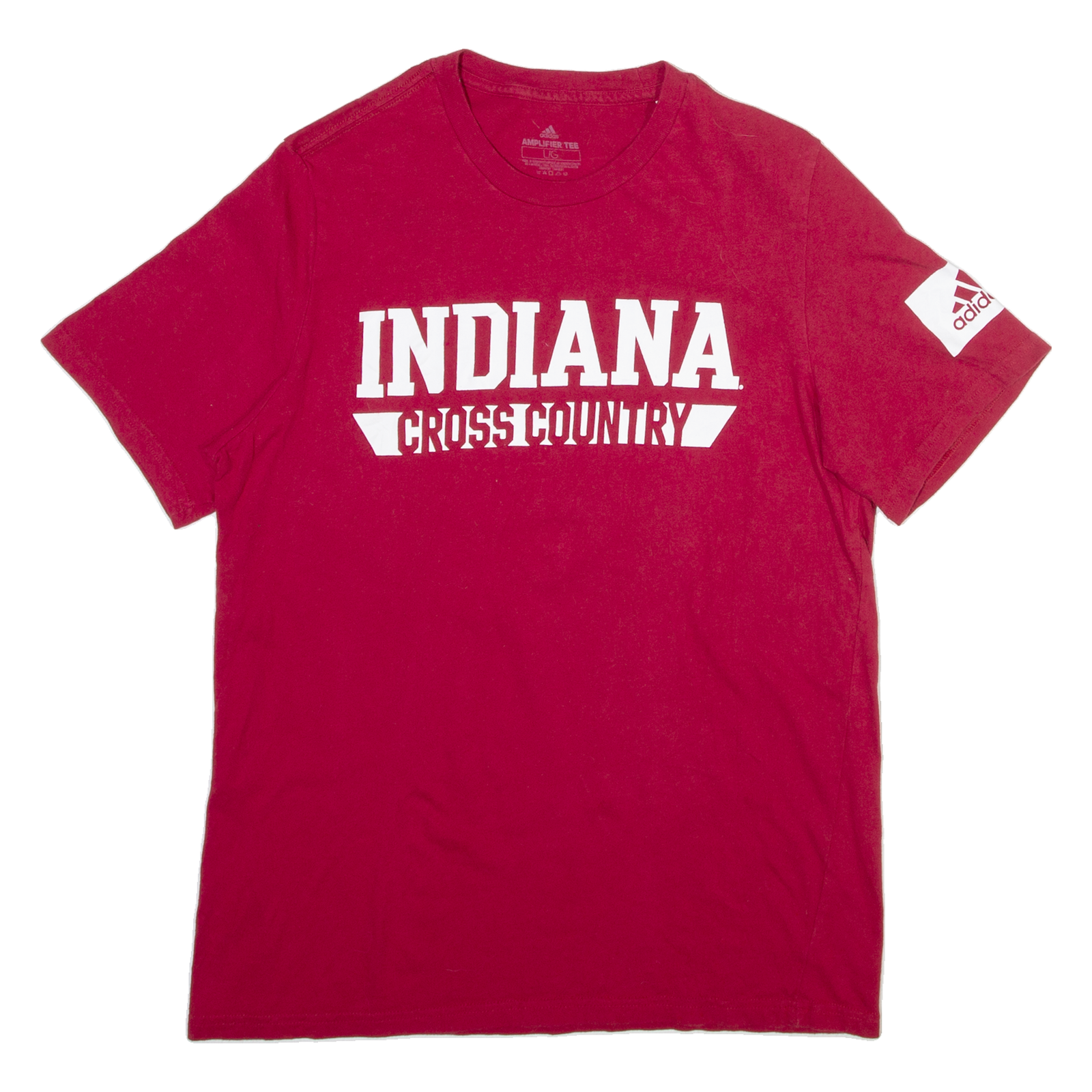 ADIDAS Indiana Mens T-Shirt Maroon L Refurbished - N/A refurbished available on Cerqular