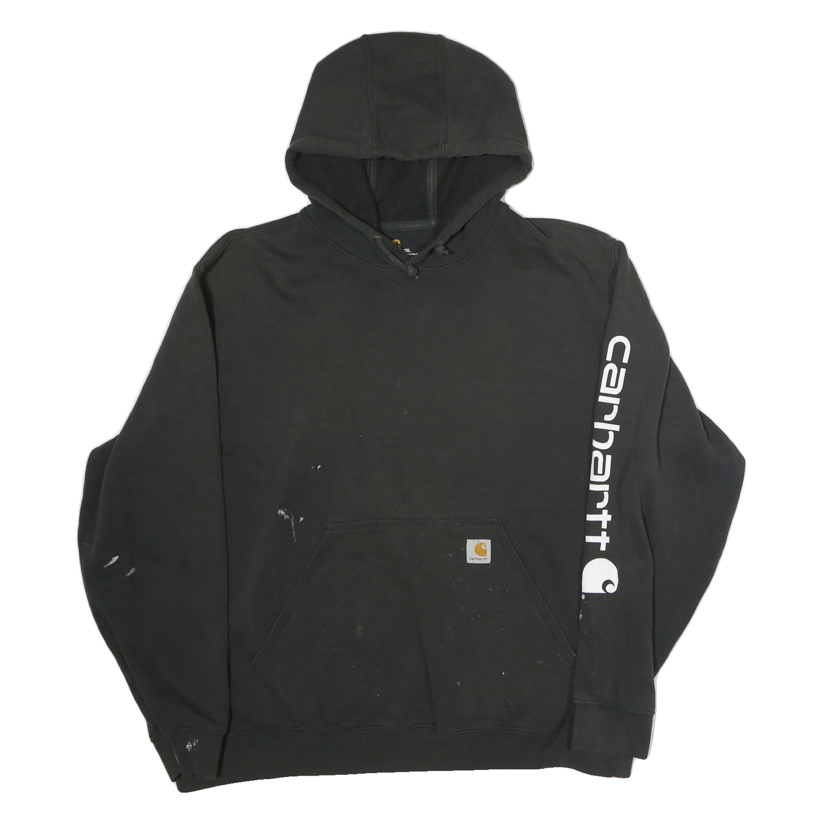 Buy CARHARTT Mens Black Hoodie 2XL Cotton Pullover Logo Print Workwear Refurbished - $66.29 CARHARTT Mens Black Hoodie 2XL Cotton Pullover Logo Print Workwear Refurbished - N/A refurbished available on Cerqular