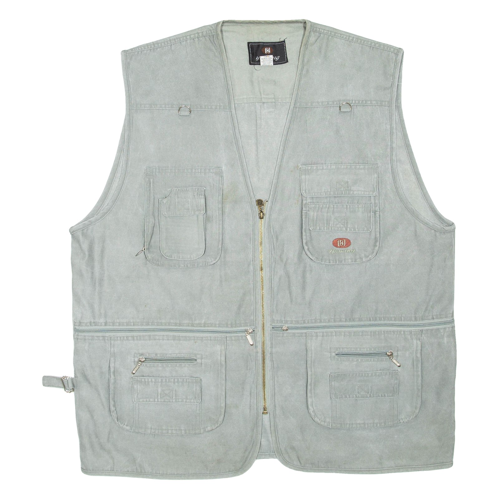 YUMING Utility Mens Gilet Grey 2XL Refurbished - N/A refurbished available on Cerqular