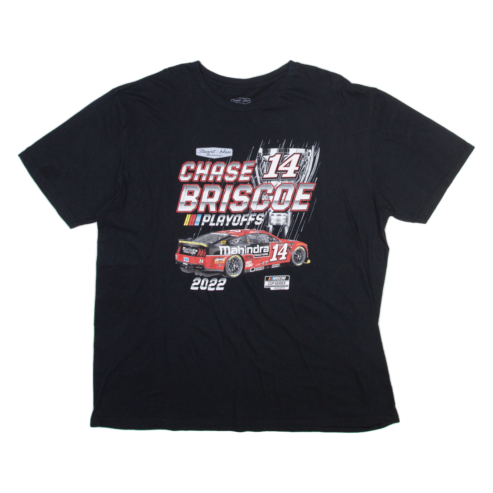 STEWART HAAS Nascar Mens T-Shirt Black USA 2XL Refurbished - N/A refurbished available on Cerqular